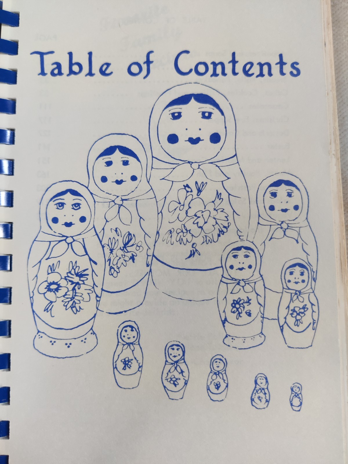 Endicott NY Cookbook Saints Peter & Paul Russian Orthodox Church 1981 Upstate
