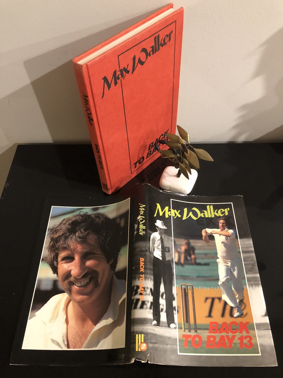 Signed Copy (from 3 players) Max Walker Back To Bay 13 G.Spark Ed. 1980 First Ed