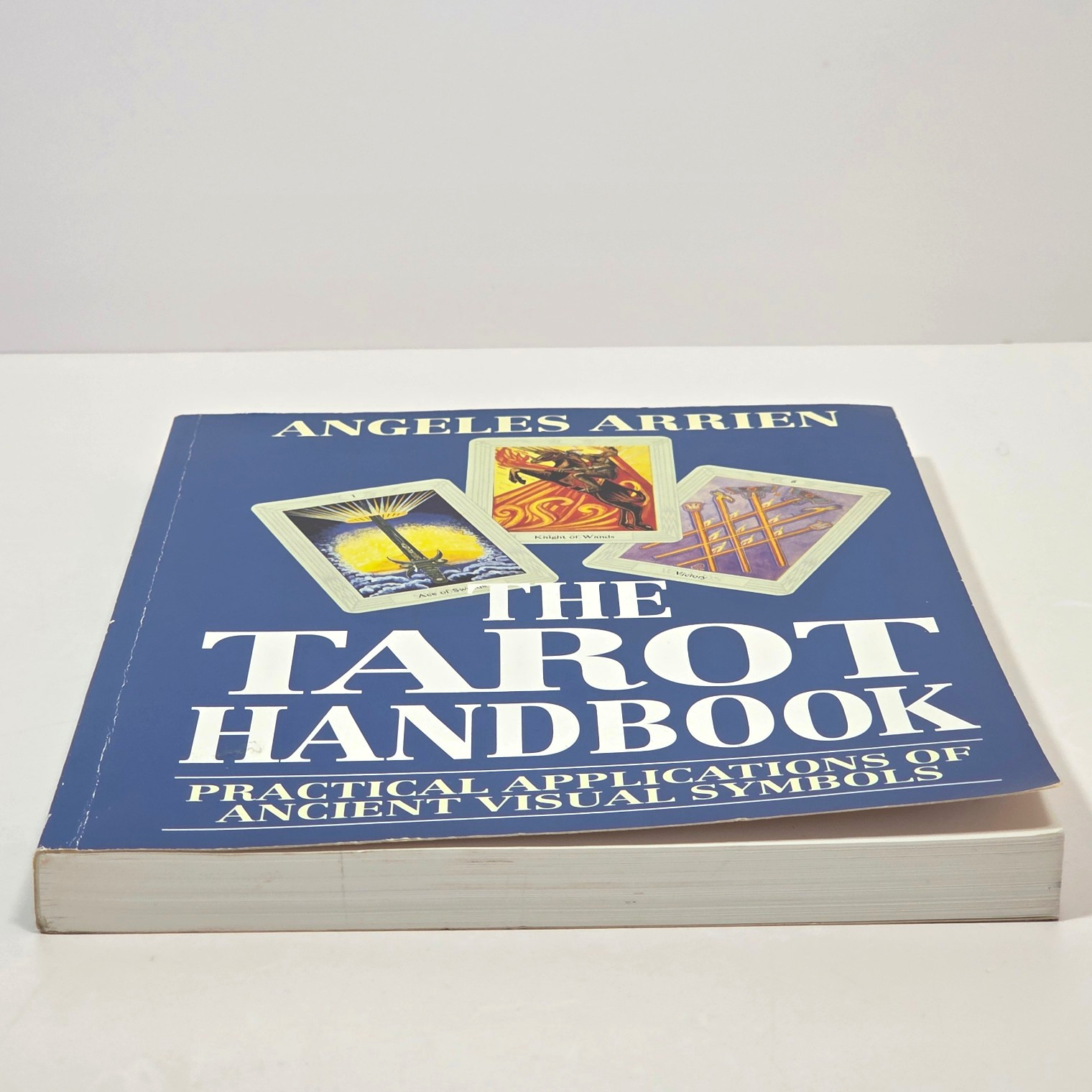 The Tarot Handbook Angeles Arrien Vtg 1995 PB Applications of Ancient Symbols