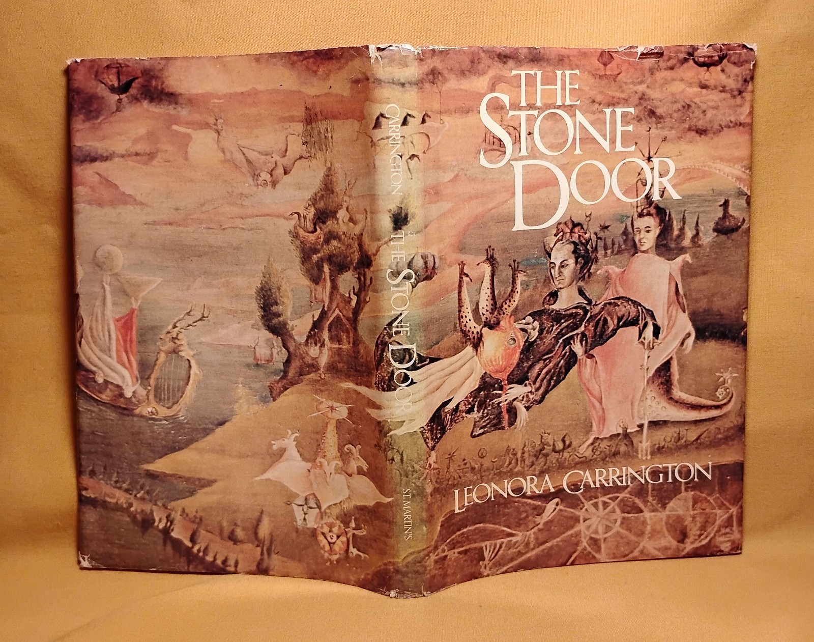the Stone Door Leonora Carrington St. Martin’s Press 1977 HCDJ 1st U.S. edition