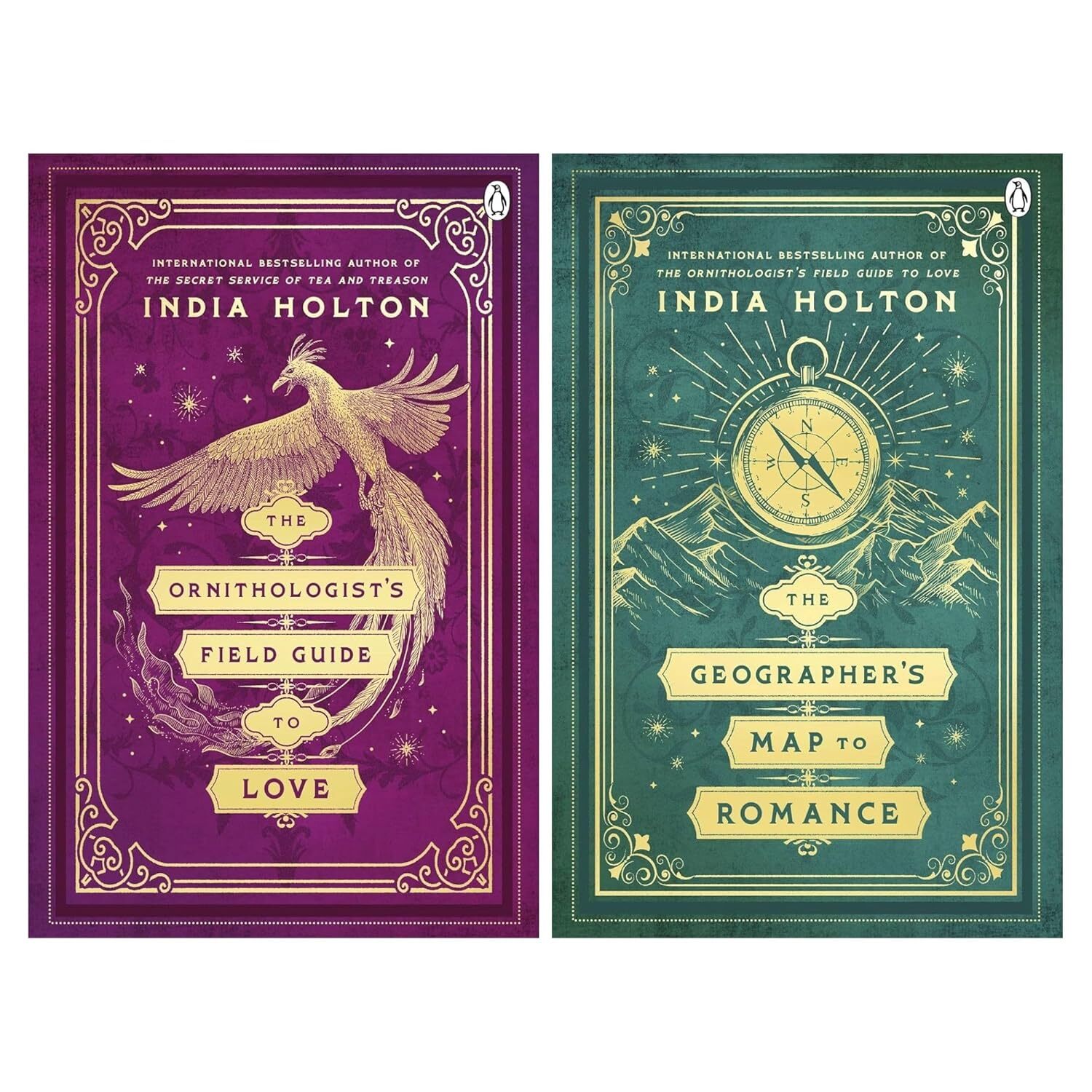 The Ornithologists Field Guide to Love & The Geographers Map Romance 2 book Set