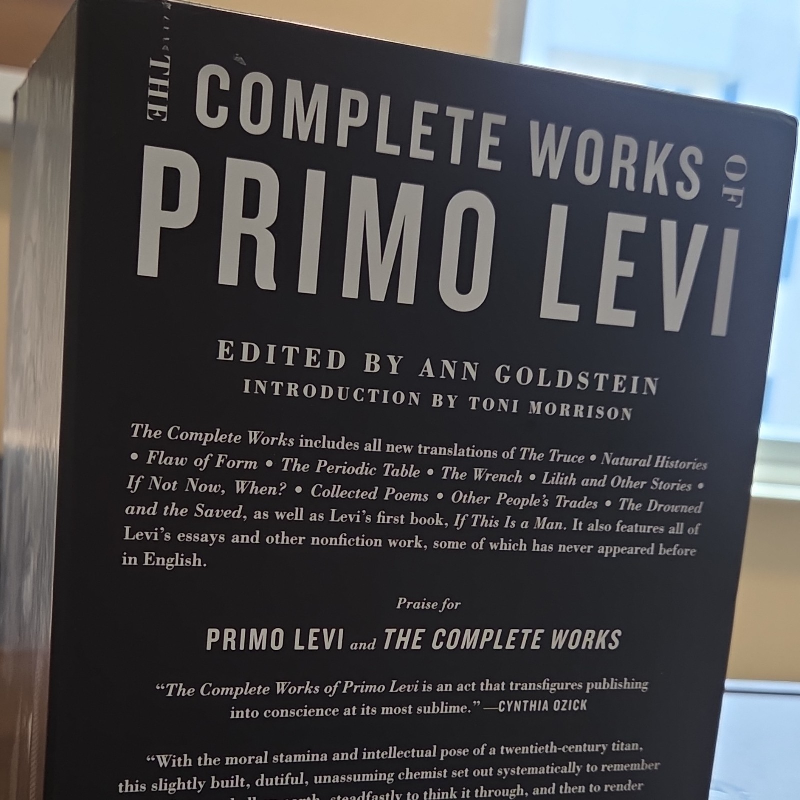 The Complete Works of Primo Levi Vol I-III Box Set, Liveright, English