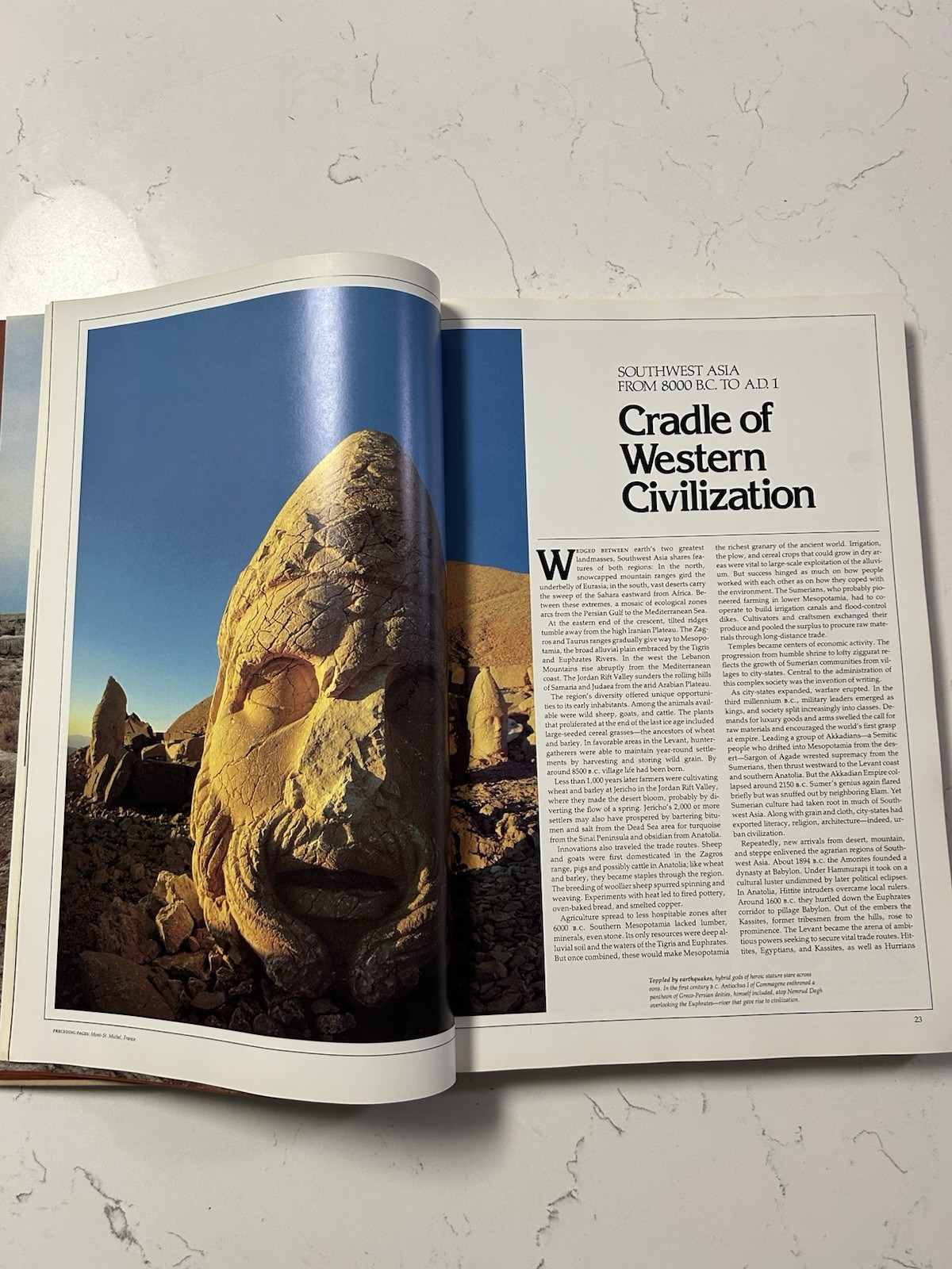 National Geographic, Peoples and places of the past, cultural atlas large format
