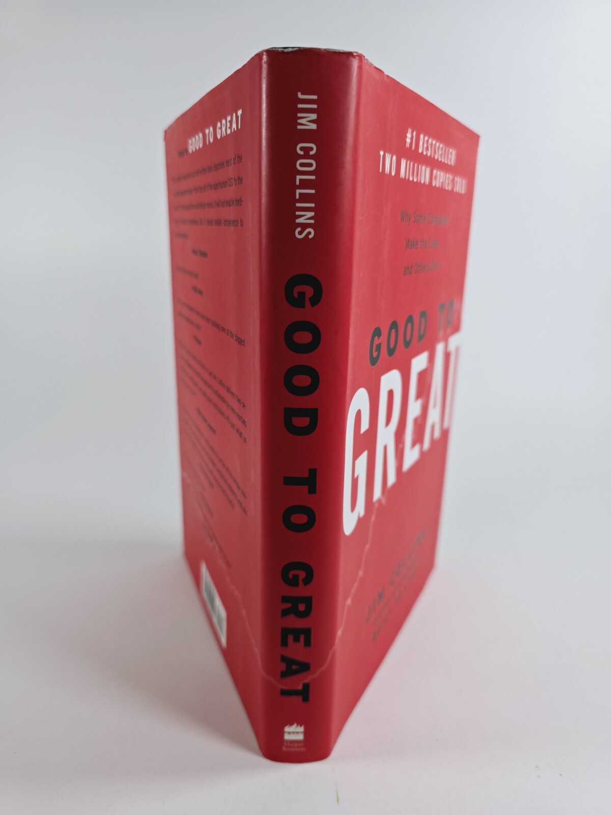 GOOD TO GREAT – Jim Collins – Hardcover Book #1 Bestseller – 1 st Edition-