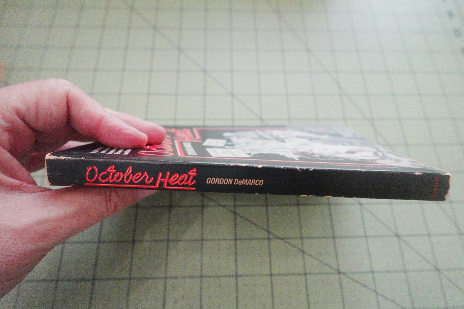 October Heat By Gordon DeMarco Germinal Press 1979 PB HARDBOILED MYSTERY
