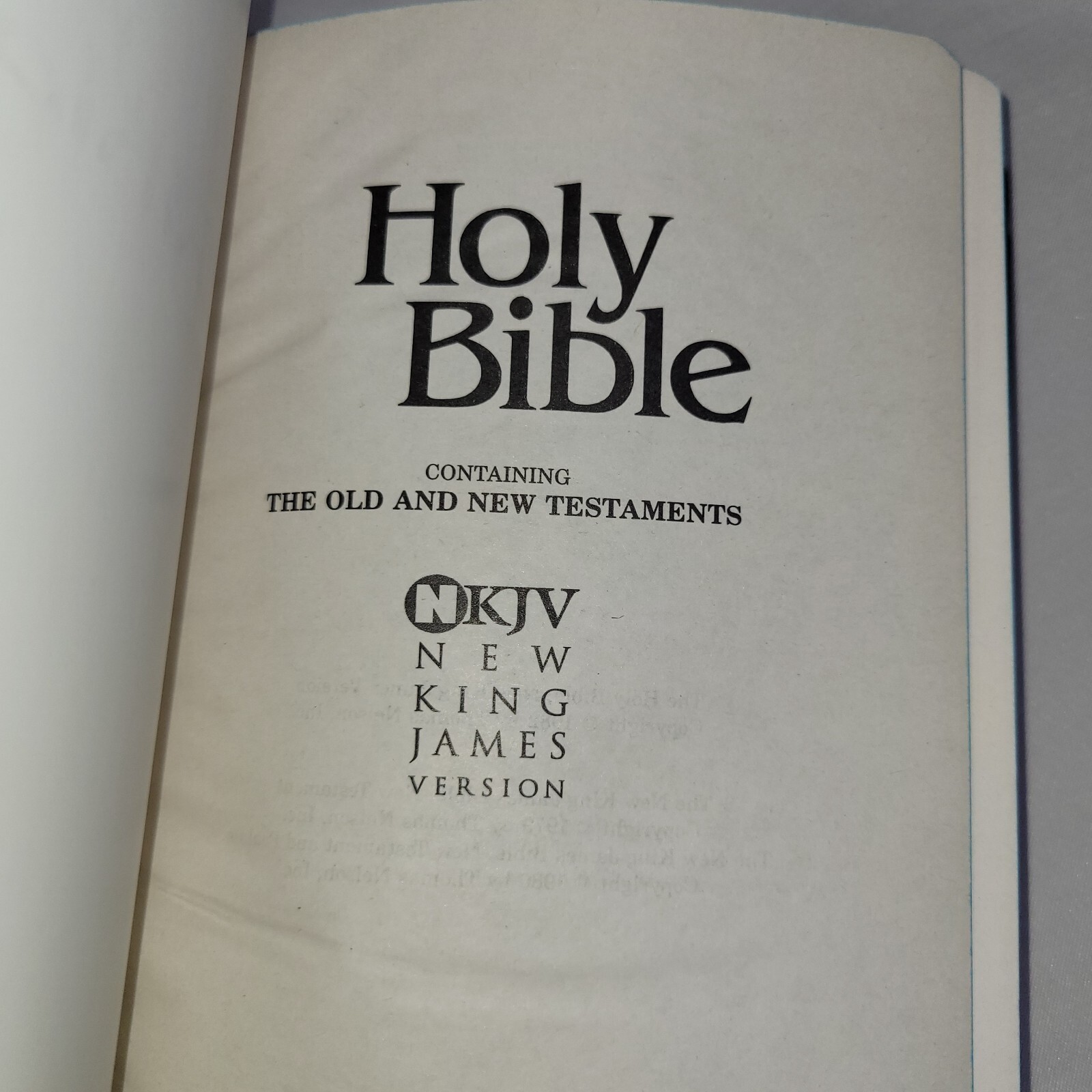 Holy Bible New King James version Words Of Christ In Red Dictionary Concordance