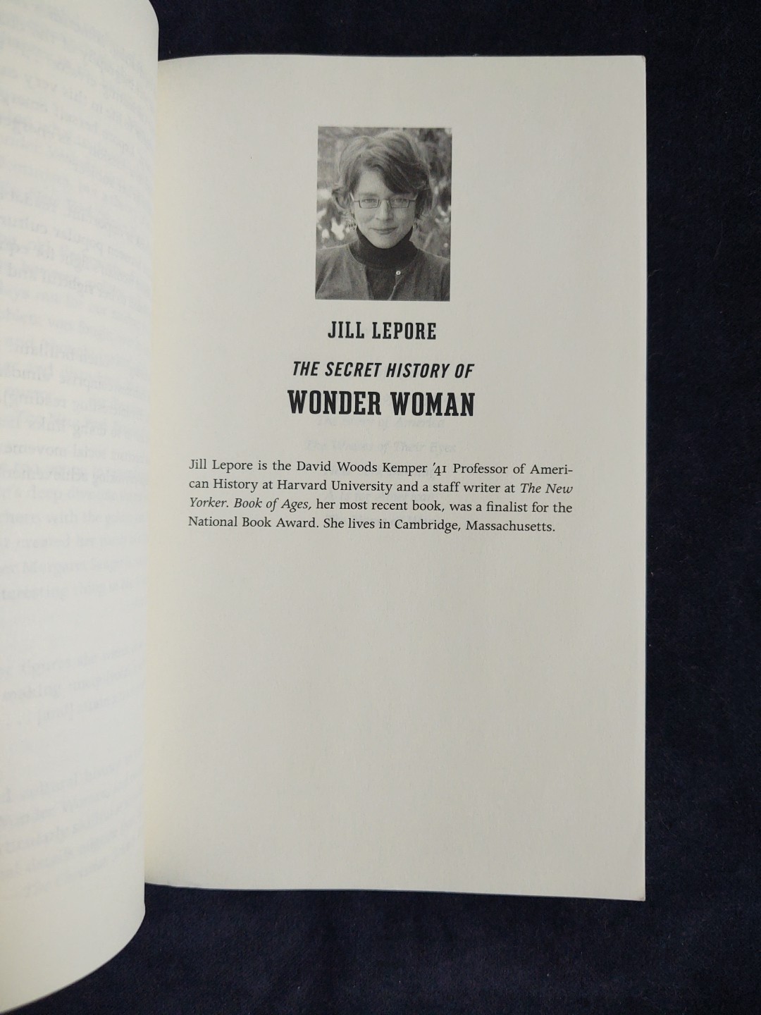 THE SECRET HISTORY OF WONDER WOMAN Softcover Book Jill Lepore Comics Feminism EX