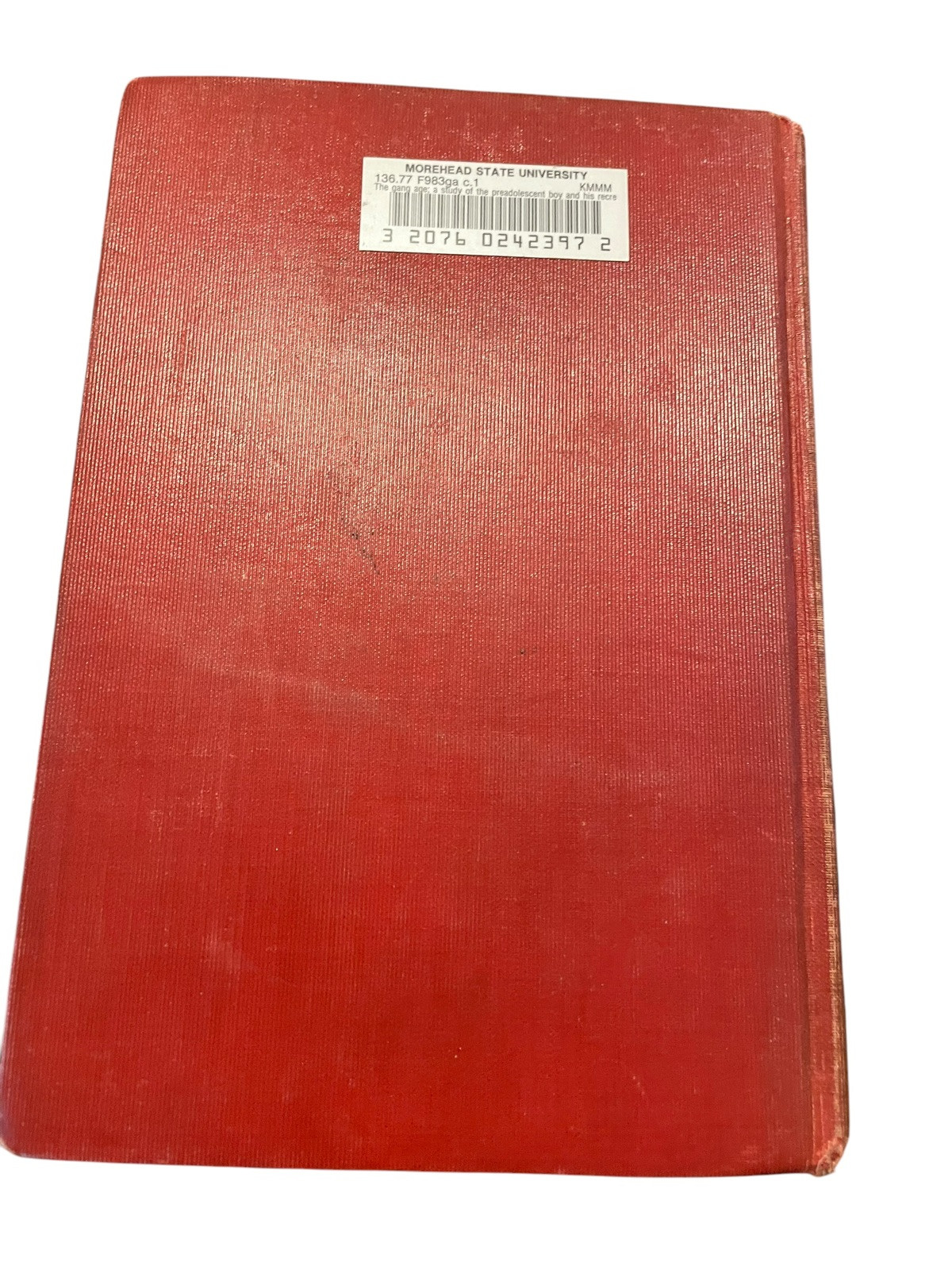 The Gang Age By Paul Hanly Furfey 1926 The Macmillan Company Hardcover