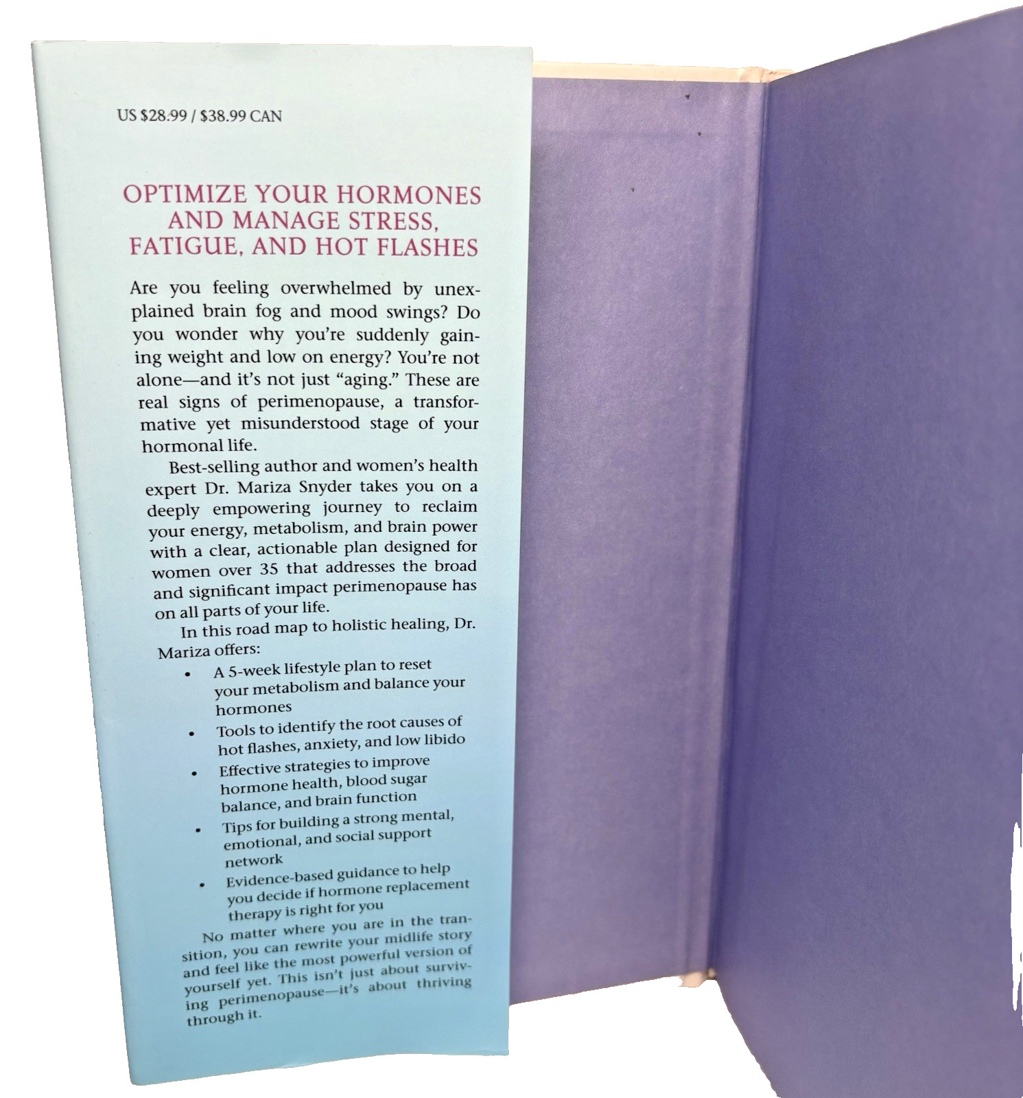 Perimenopause Revolution: Reclaim Your Hormones, Metabolism and Energy by Snyder