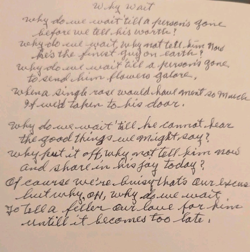 *SIGNED* Maverick: [poems] (RARE) (Includes Handwritten Poem)