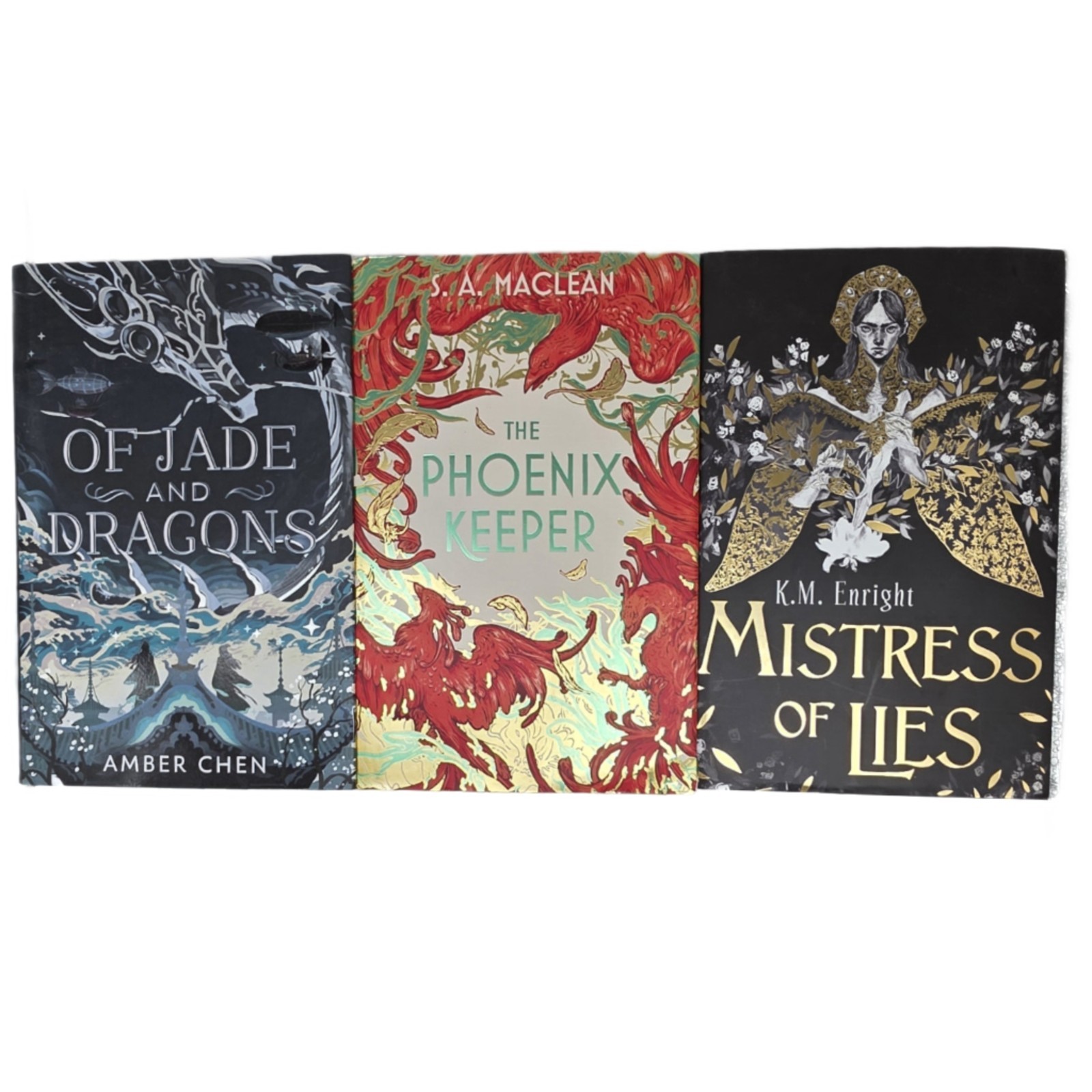 Illumicrate Mixed Lot Of 3 Exclusive Special Edition Signed Books Sprayed Edges
