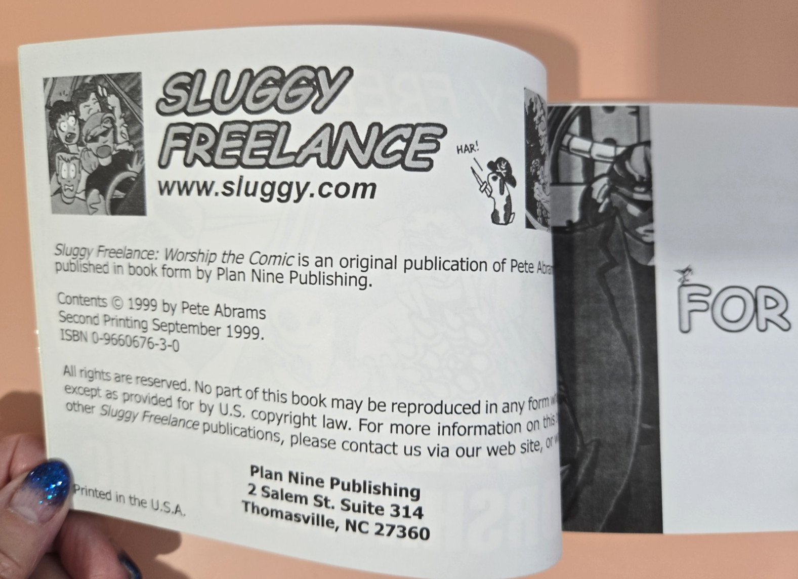 Sluggy Freelance Books Vol 1-7 @1998-2002 by Pete Abrams