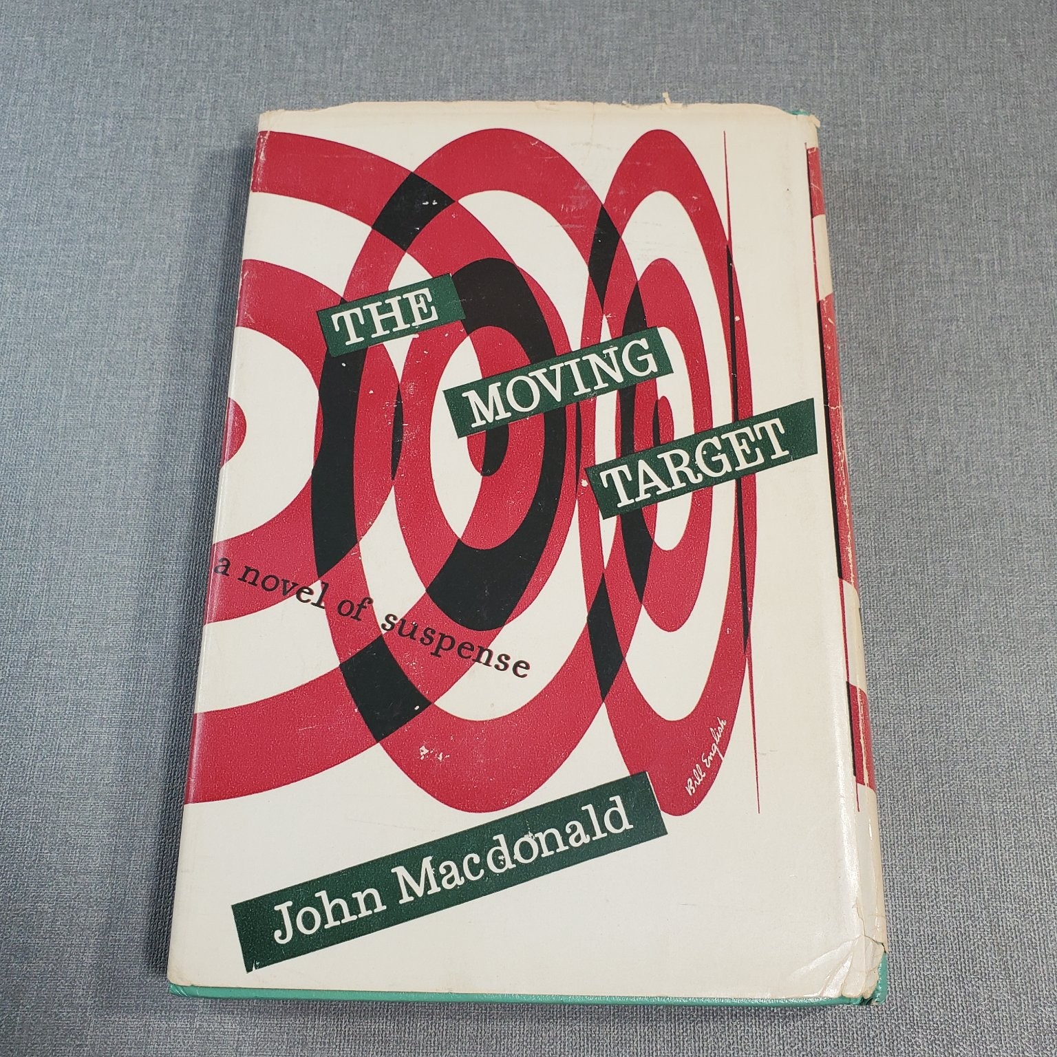 The Moving Target John Macdonald 1949 Book Club Edition Suspense Alfred A. Knopf