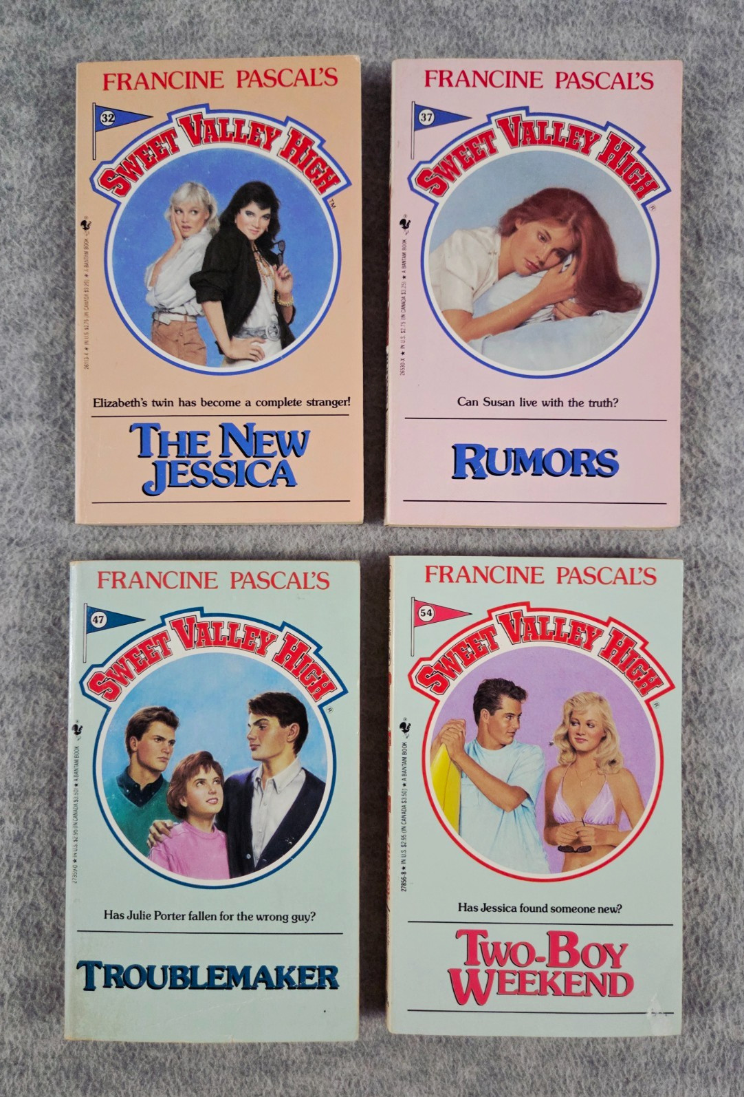Sweet Valley High 21 Paperback Regular & Super Edition 1980s Lot