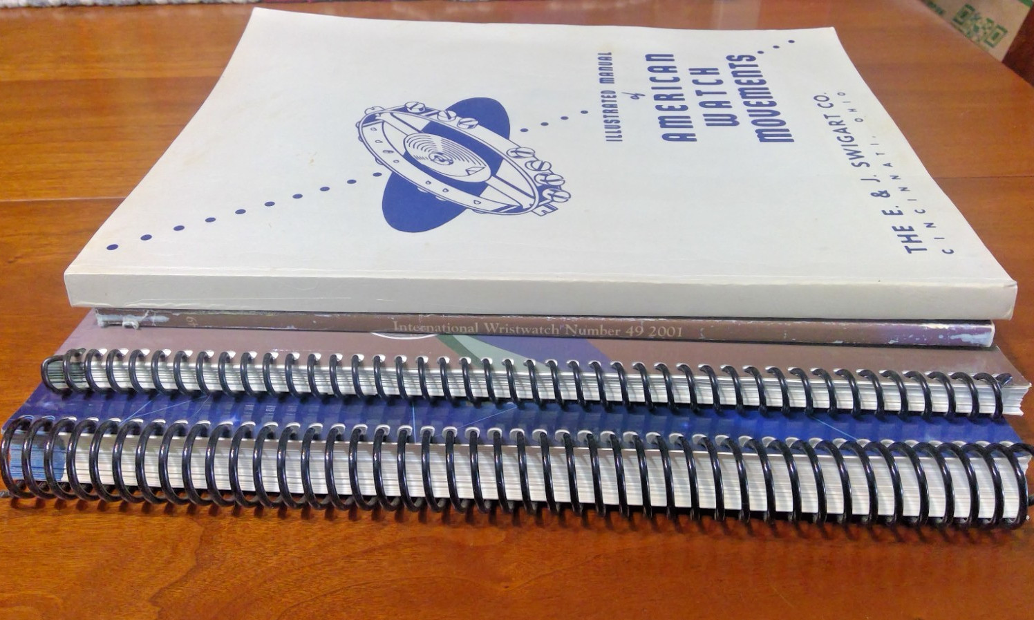Lot of Watch Repair Manual, Catalogs and International Wristwatch Magazine