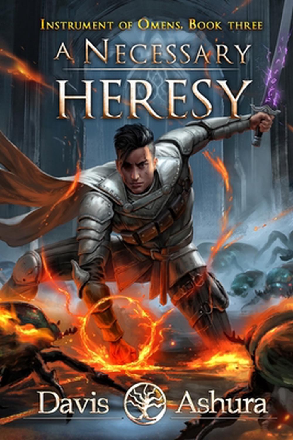 A Necessary Heresy: Instrument of Omens, Book 3 by Davis Ashura (English) Paperb
