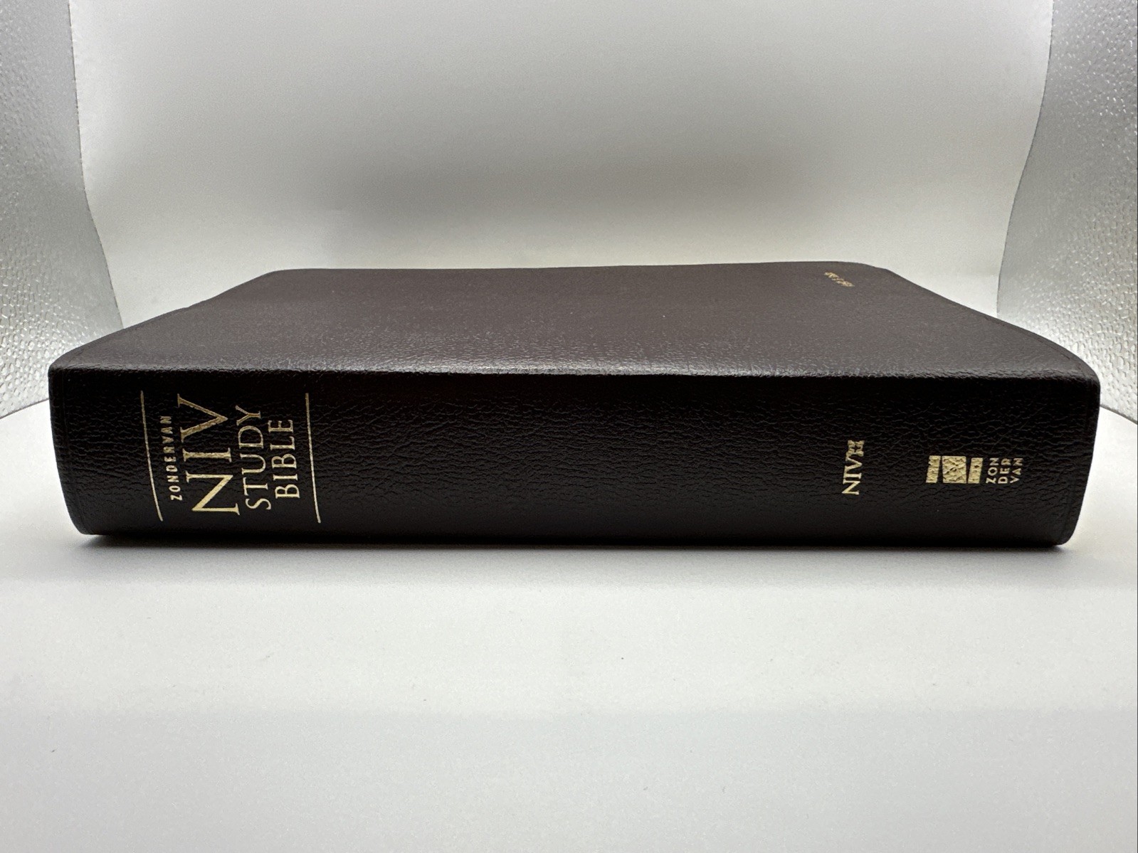 NIV Study Bible by Zondervan Staff (2008, Bonded Leather) FREE SHIPPING!