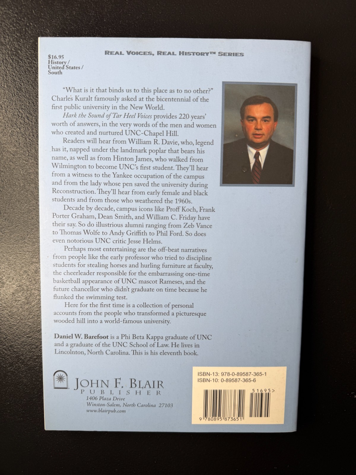 220 Years of UNC History – Hark the Sound of Tar Heel Voices – 258 Pages