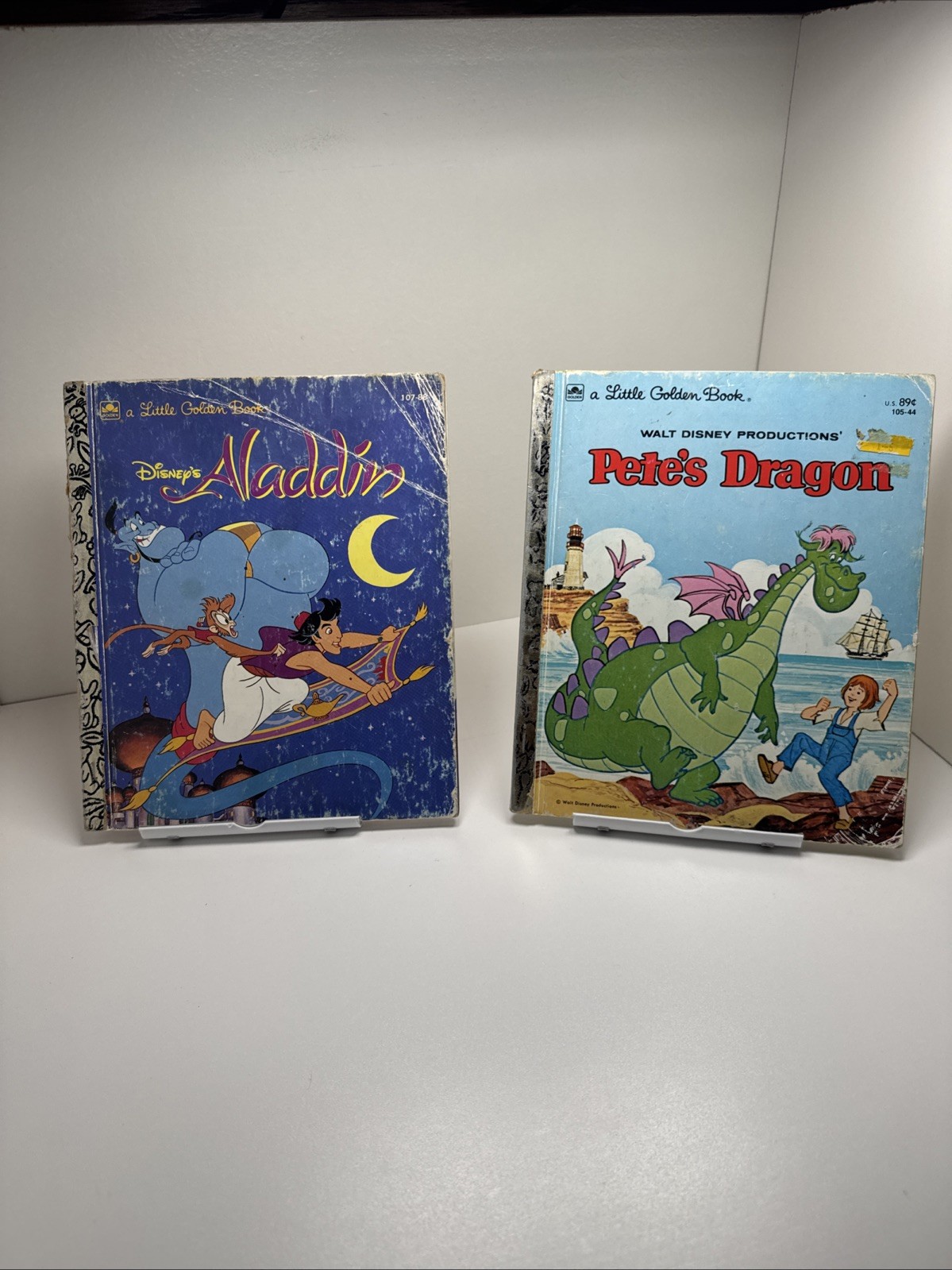 Little Golden Books Lot Of 13 Disney 1970-1990s