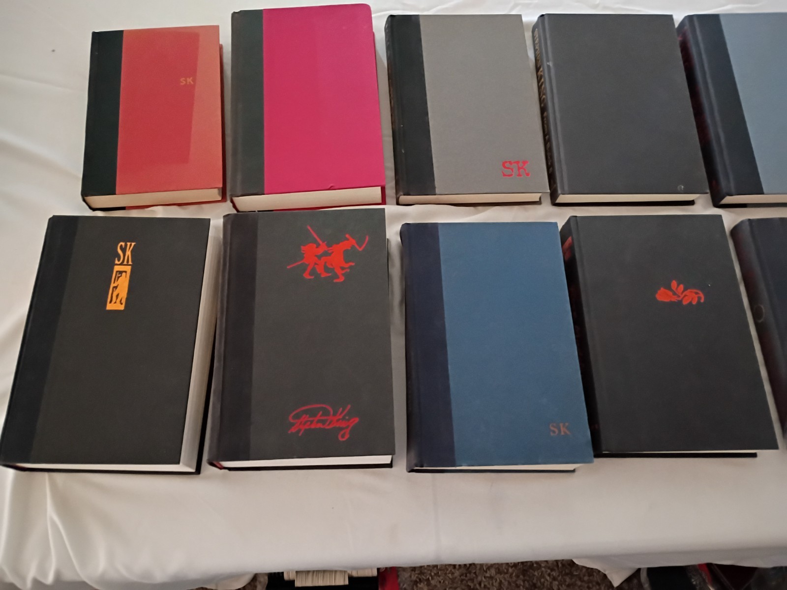 Stephen King 14 Book HC Lot Christine Stand Skeleton Crew Misery King