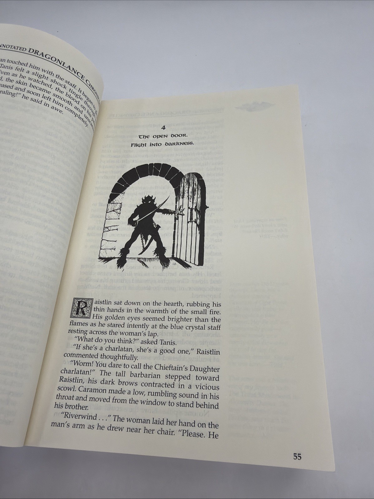 The Annotated Chronicles Paperback Margaret., Hickman, Tracy Weis