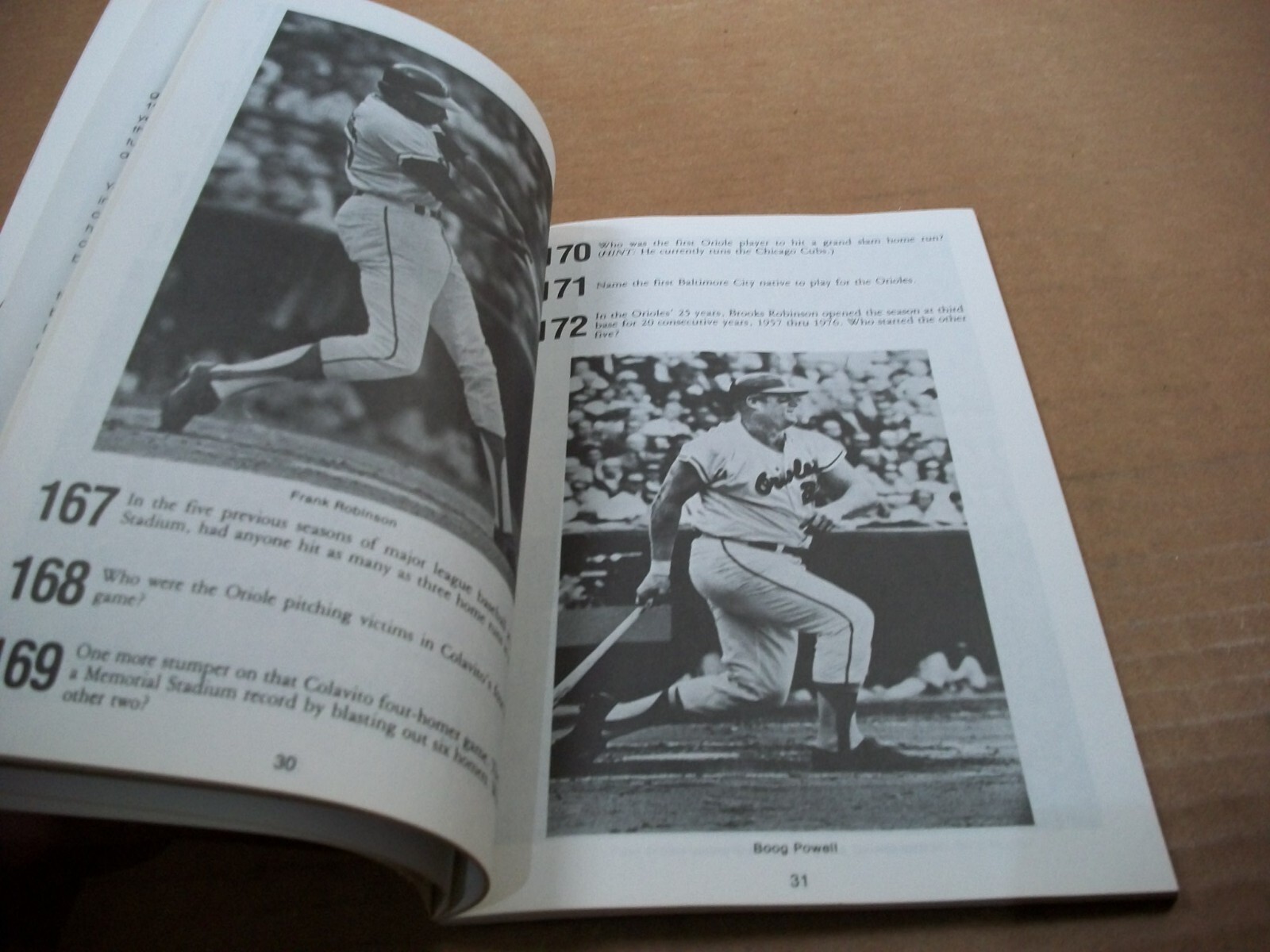 1979 Baltimore Orioles Silver Anniversary Trivia Book – 88 Pages – 181 Questions