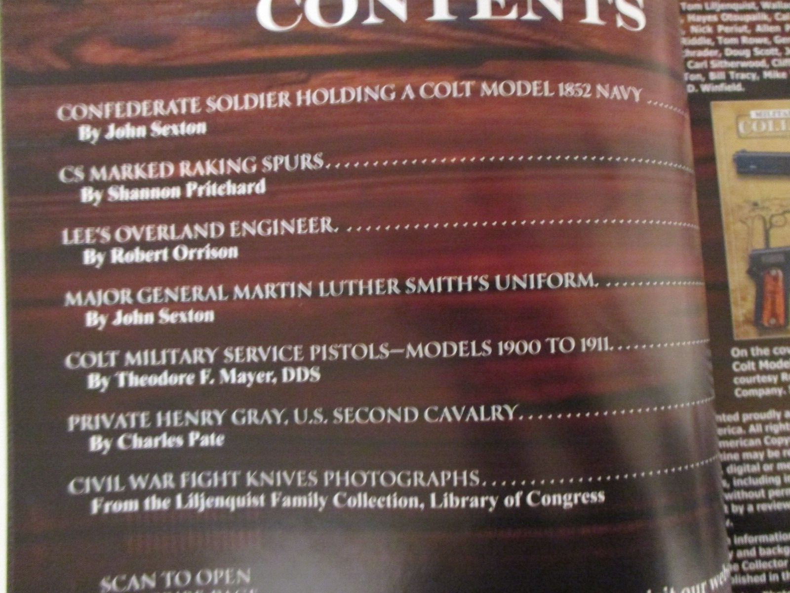 Military Antique Collector , January & February 2025, Vol 4, No 1, 72 pages
