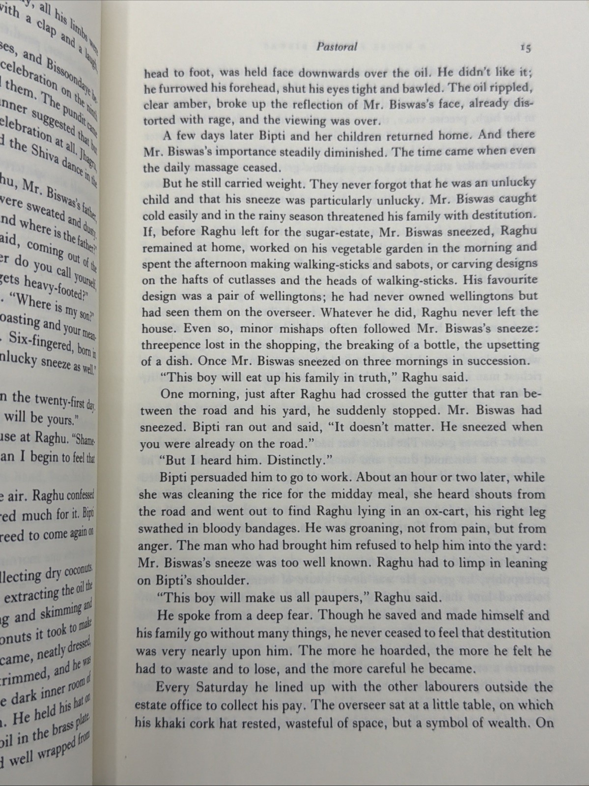 A House For Mr. Biswas by V.S. Naipaul (1983, Alfred A. Knopf) HCDJ