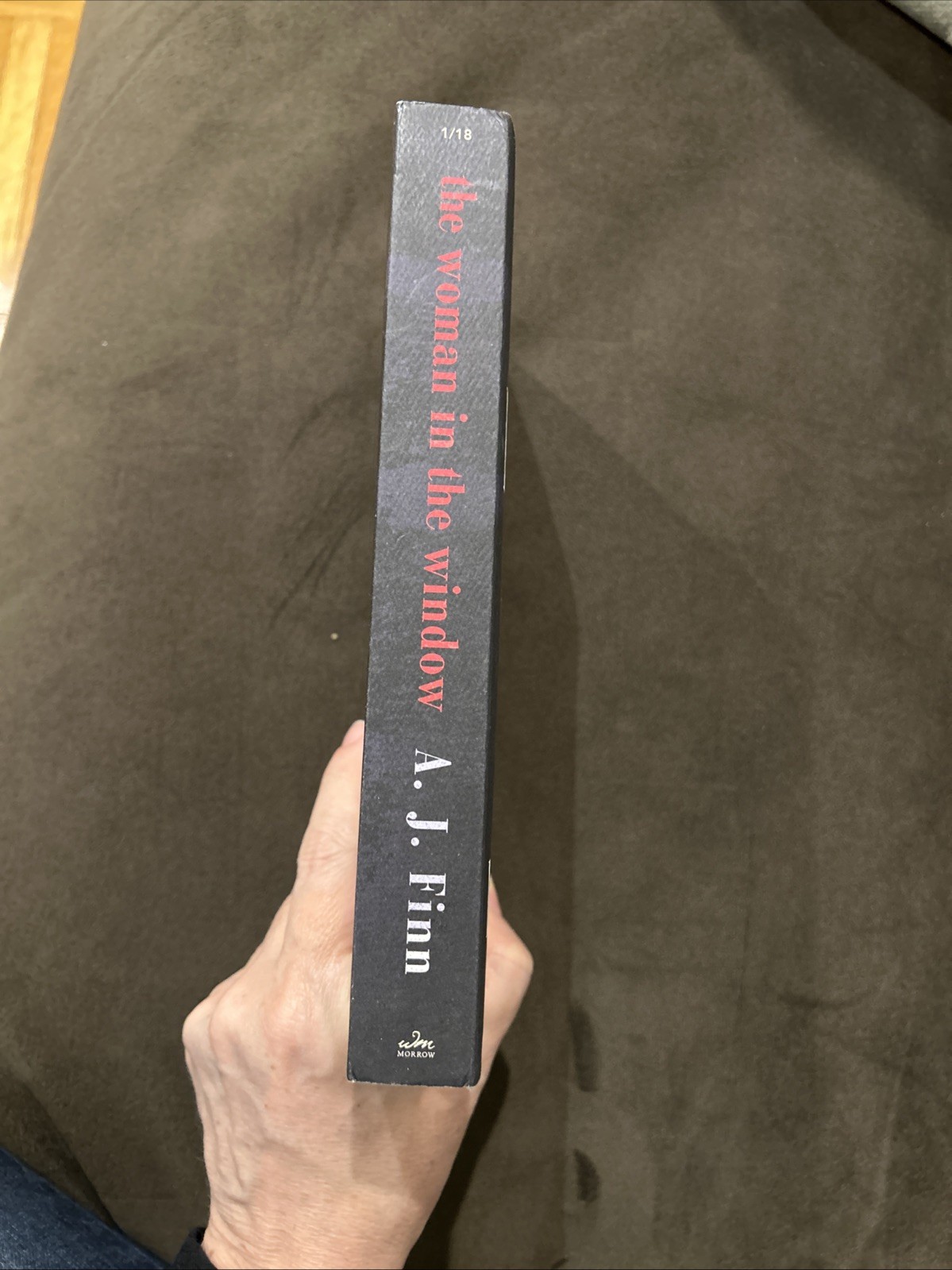RARE signed advanced reader Copy Paperback A.J. Finn-The Woman in the Window ARC