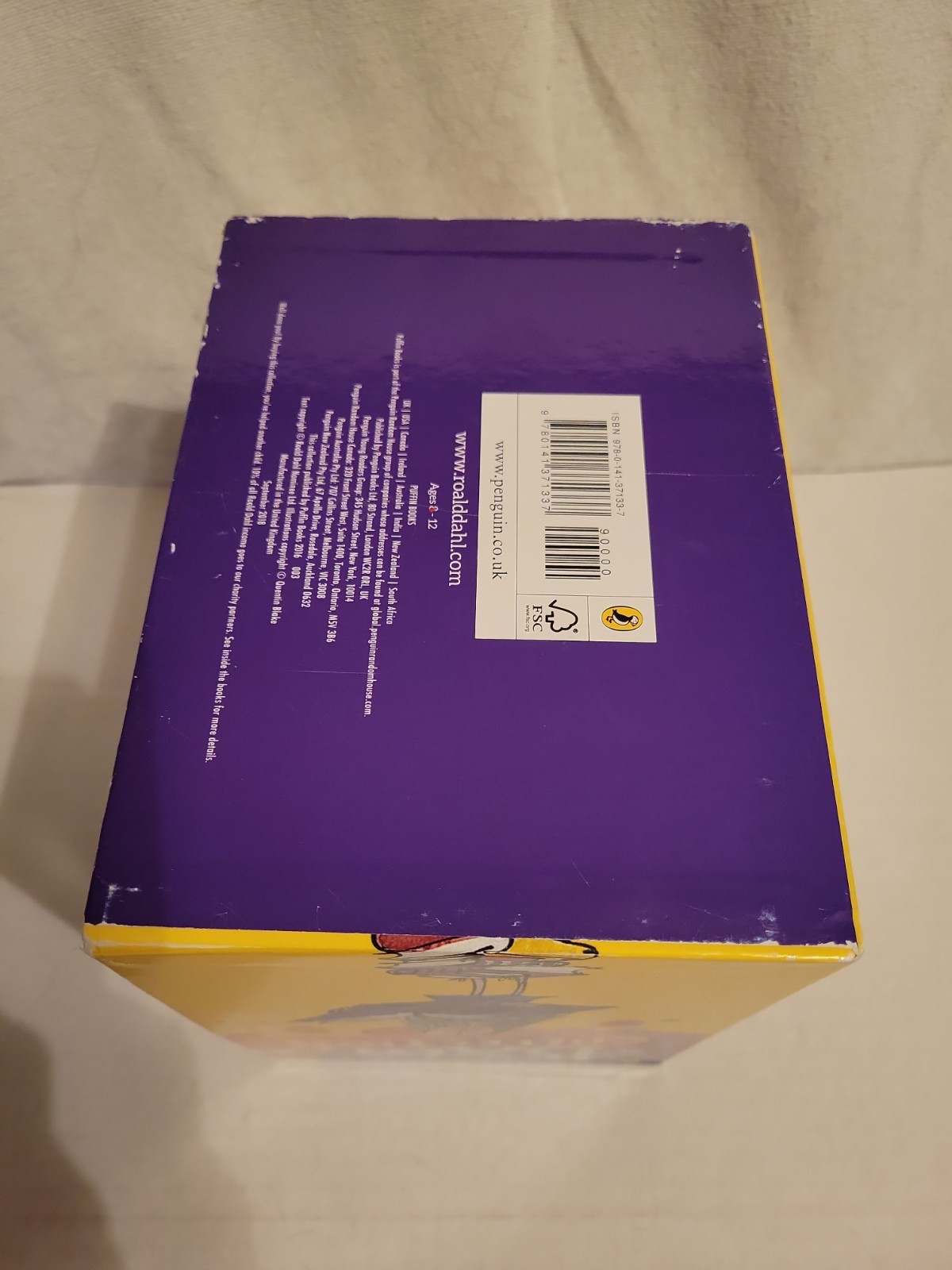 Roald Dahl 15-Book Boxed Set paperback