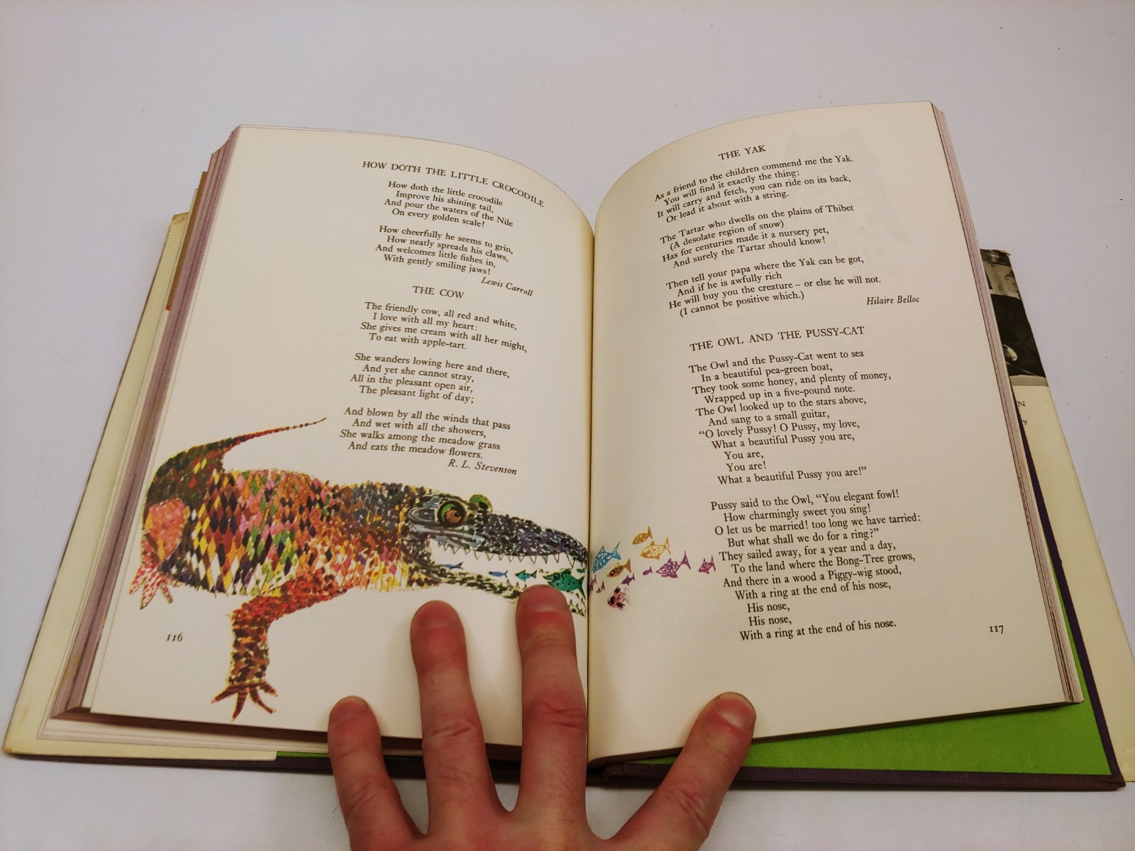 2x Poetry Books For Children HCDJ, Oxford Book & Illustrated Treasury – AS SHOWN