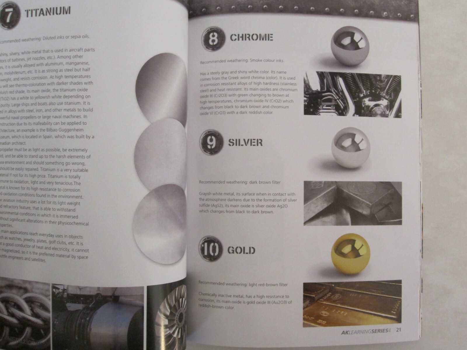 AK Interactive Book – AK Learning 4 Metallics Vol 1 – 84 pages, color throughout