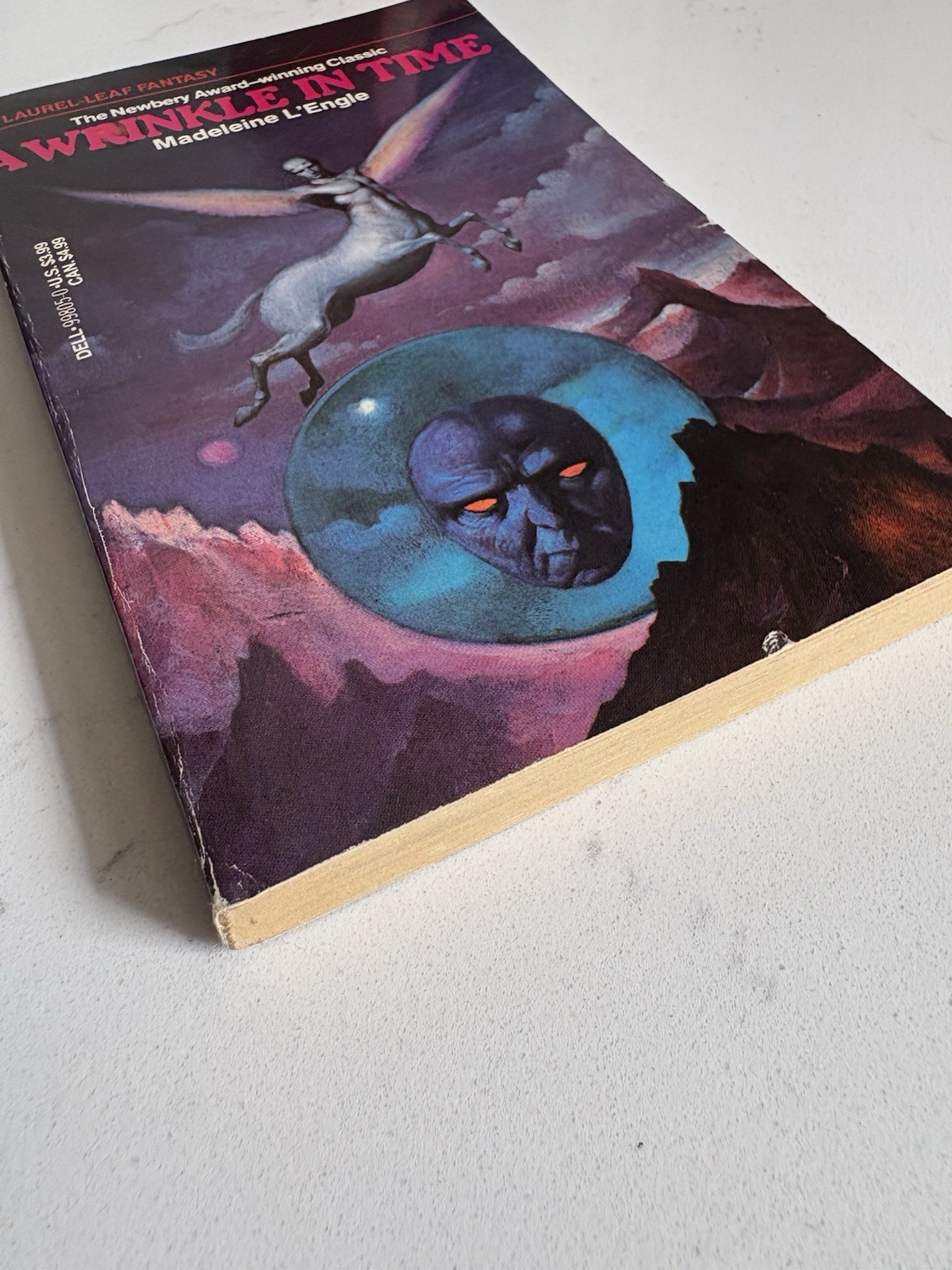 Madeleine L’Engle A Wrinkle in Time Paperback Dell Publishing Fantasy 1976