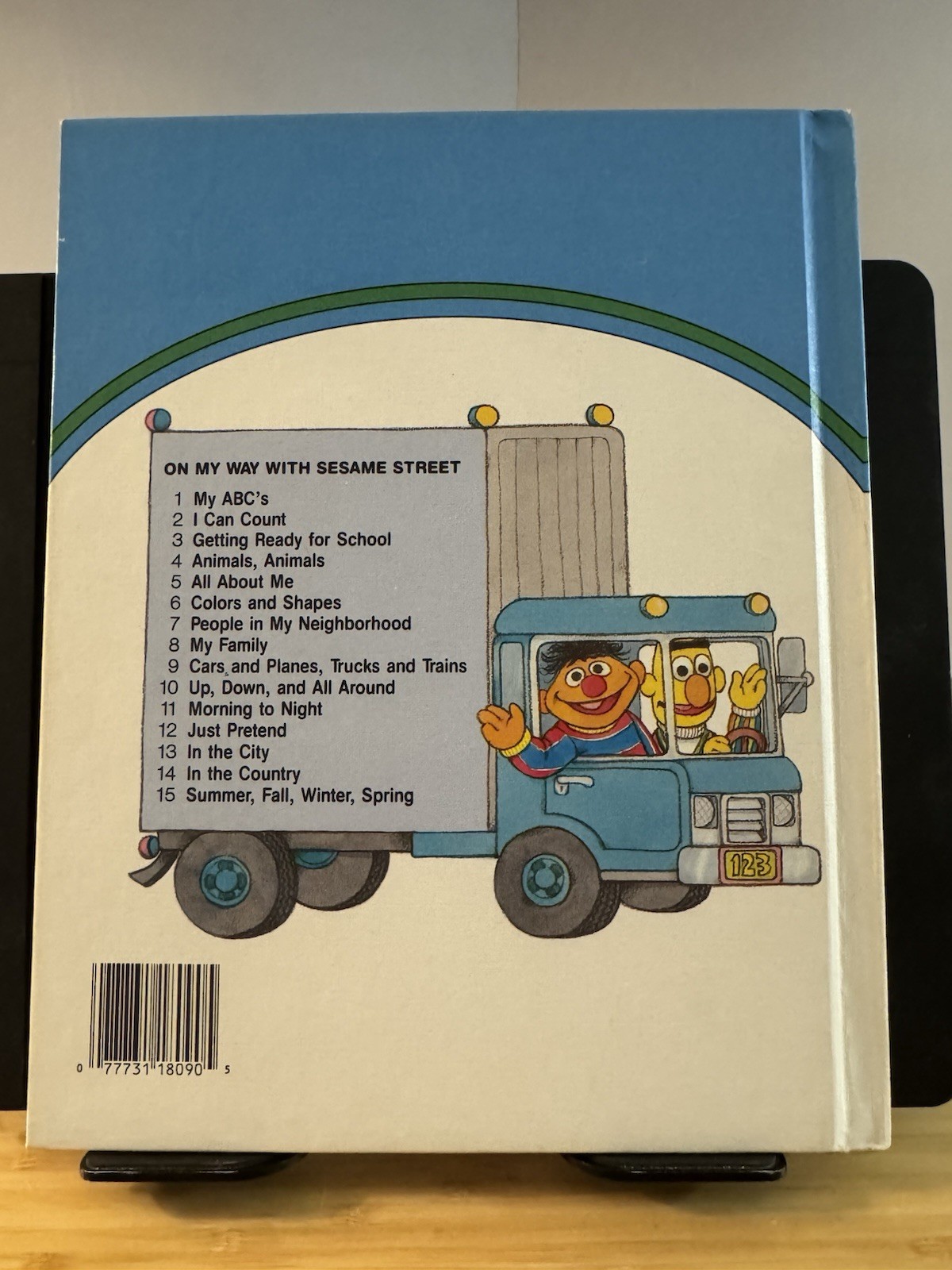 On My Way With Sesame Street Books Lot of 7 Vol. 1, 2, 3, 9, 10, 13, 15 | 1989