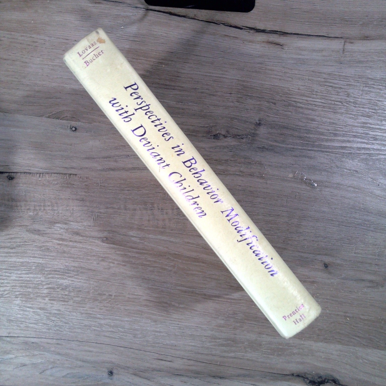 Perspectives in Behavior Modification Deviant Children Lovaas Bucher 1974