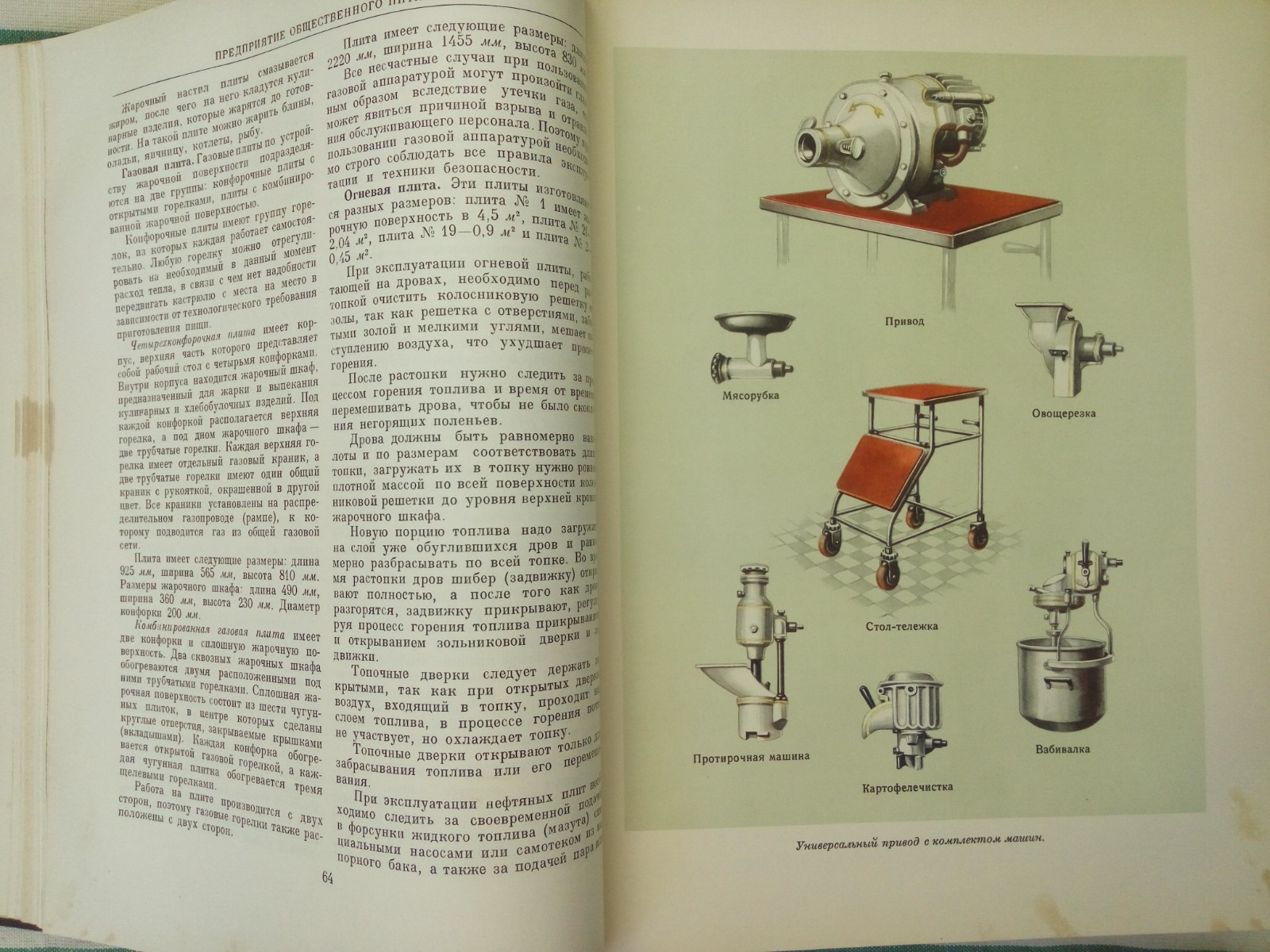 КУЛИНАРИЯ 1955 Cooking GOSTORGIZDAT Moscow Vintage USSR 960 pages