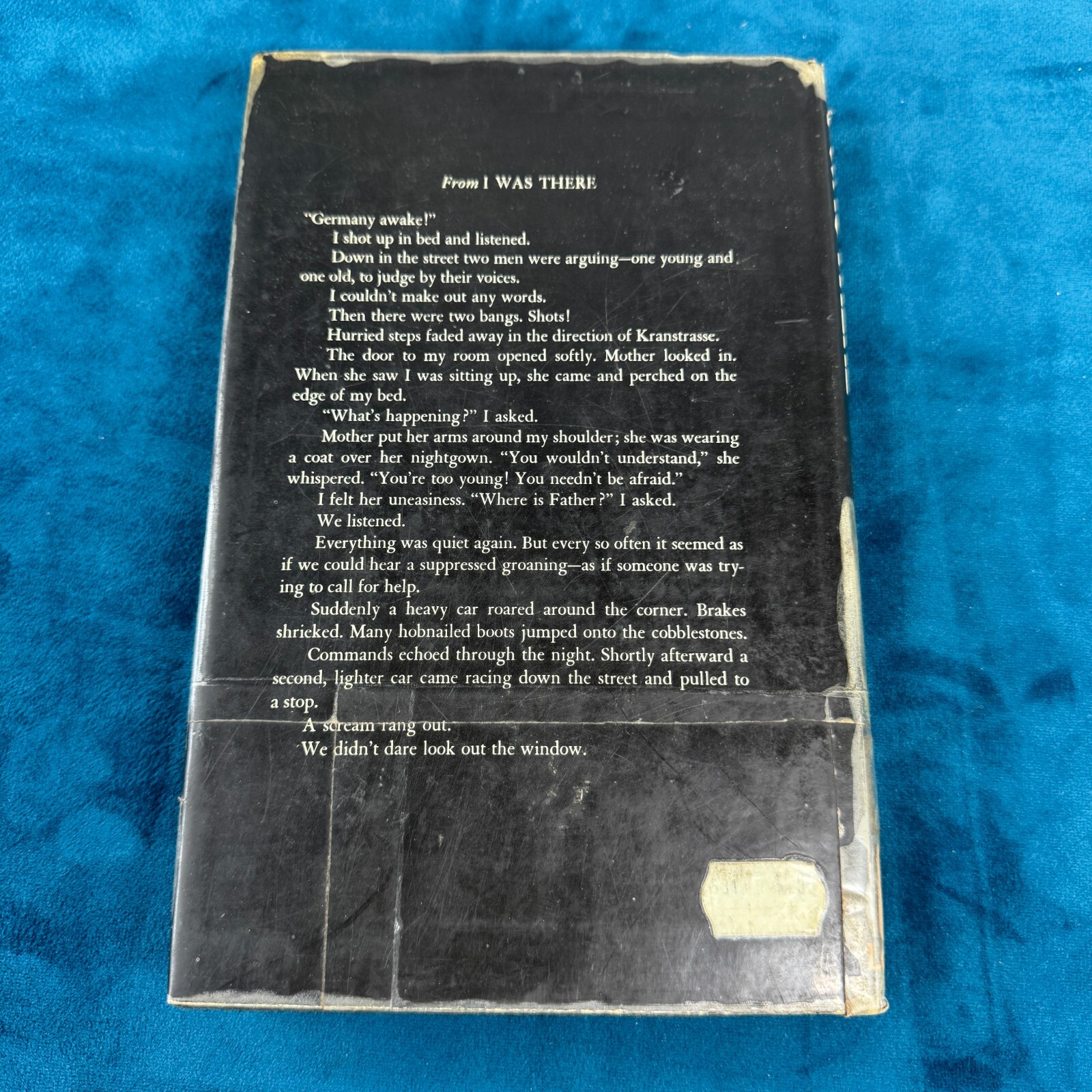 I Was There by Hans Peter Richter … Hardcover Book – 1973 – WWII Vintage