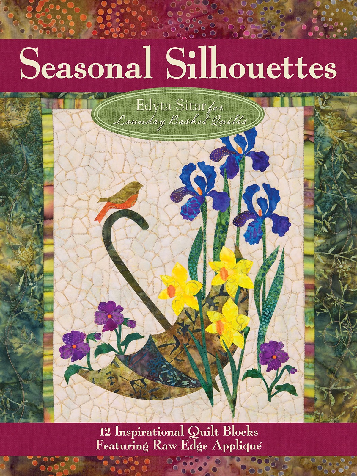 Seasonal Silhouettes: 12 Inspirational Quilt Blocks Featuring Raw Edge Appli…