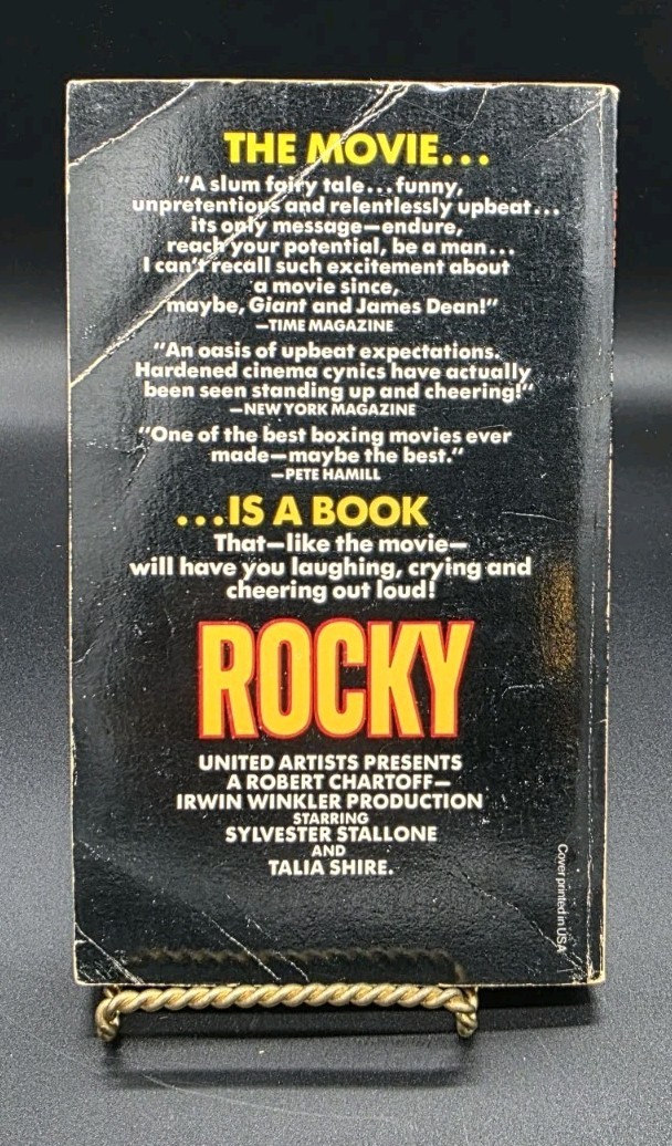 Rocky by Julia Sorel (1977, Movie Paperback) 138 Pages