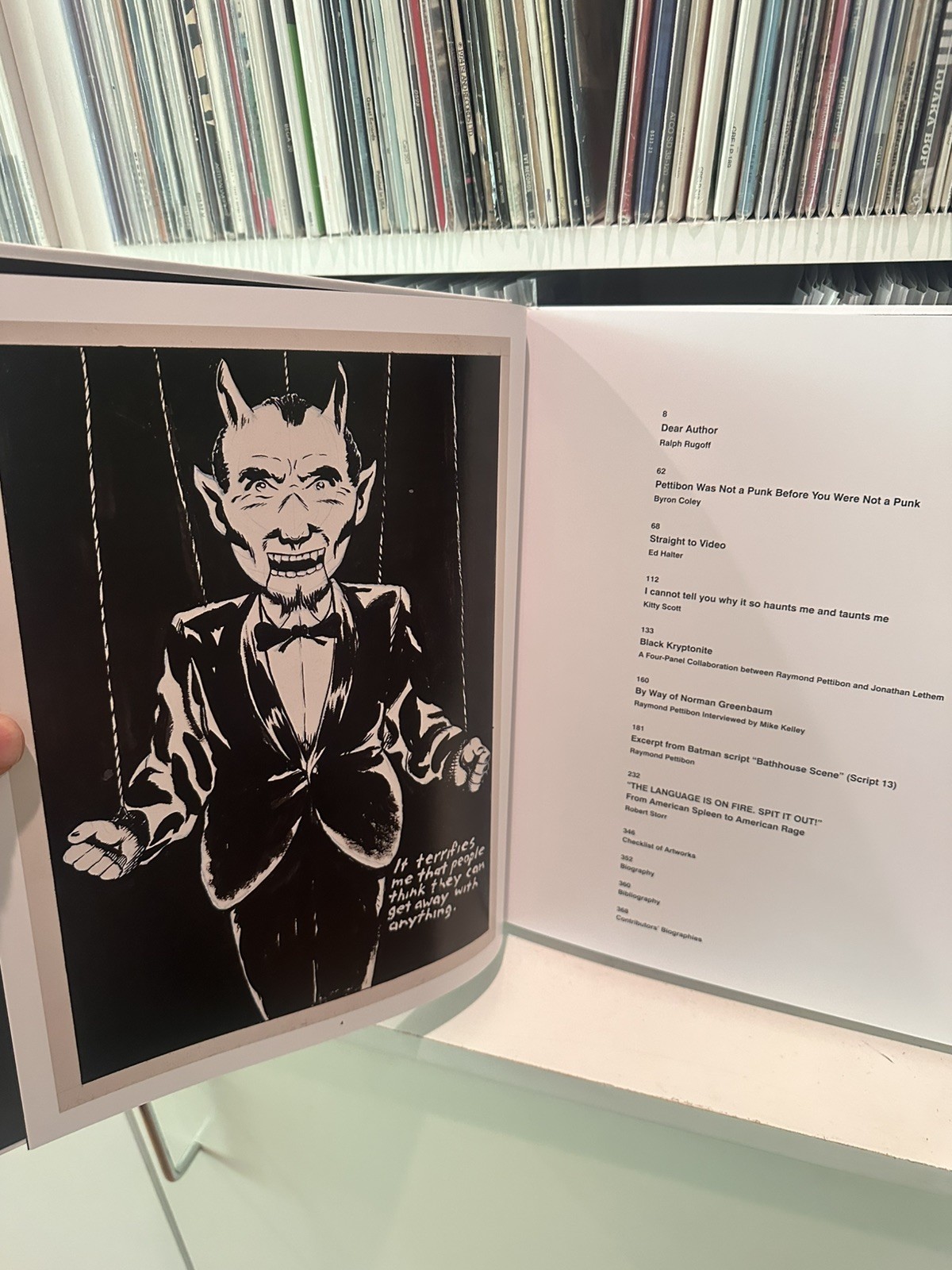 Raymond Pettibon Large HardBound Slipcase Book Rizzoli And Regen Projects