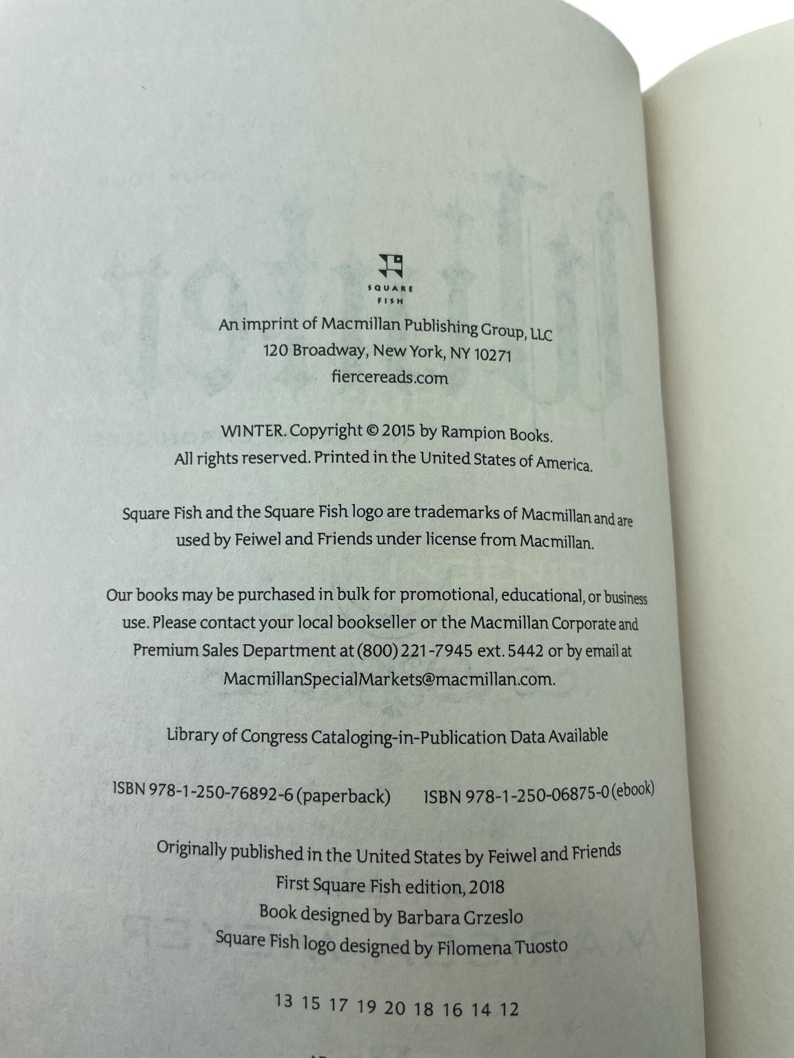 The Lunar Chronicles Set Marissa Meyer 2013-2018 1st Square Fish Editions
