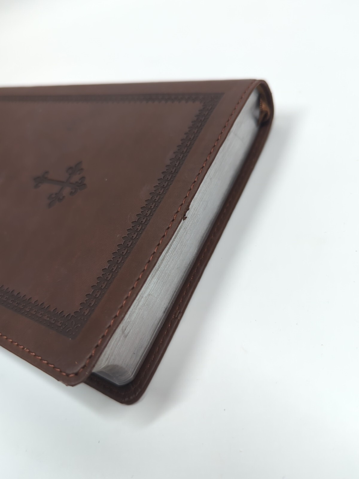Thinline Bible by Zondervan Bibles Staff (2012, Leather, Special) Chocolate Brow