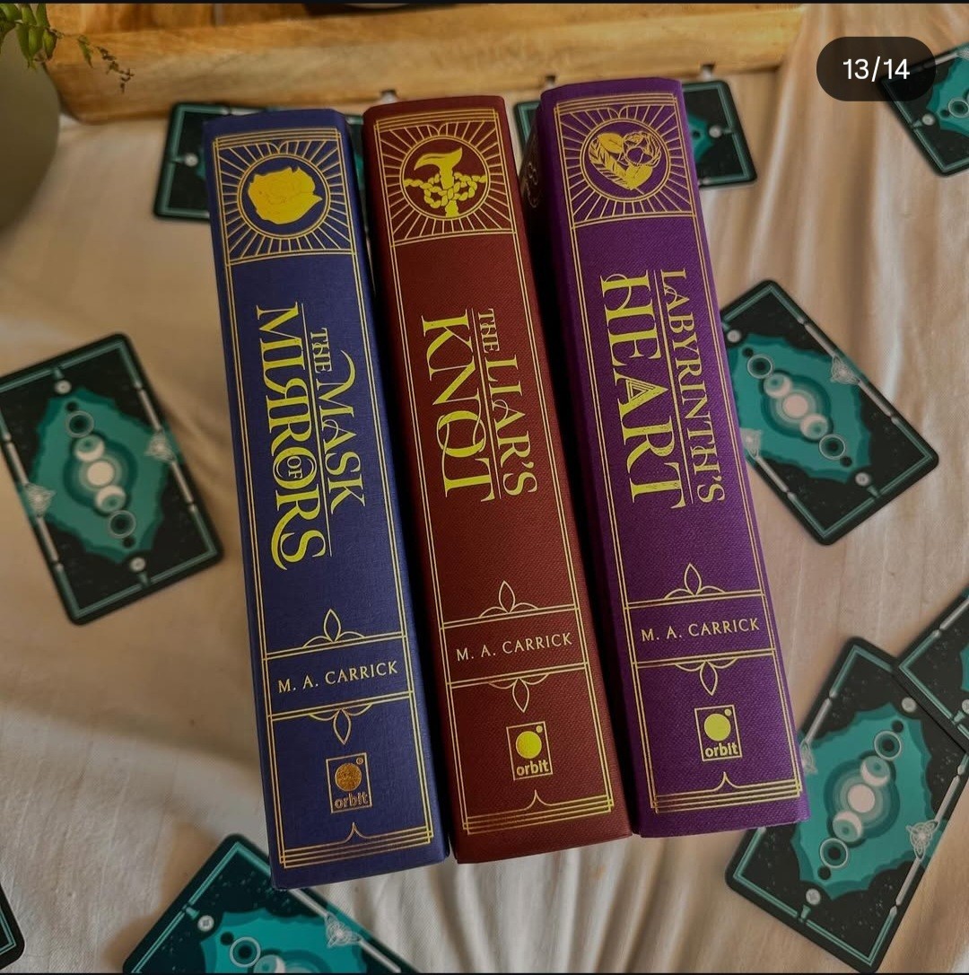 The Broken Binding Mask of Mirrors Set / Rook & Rose By M.A. Carrick – Tier 2