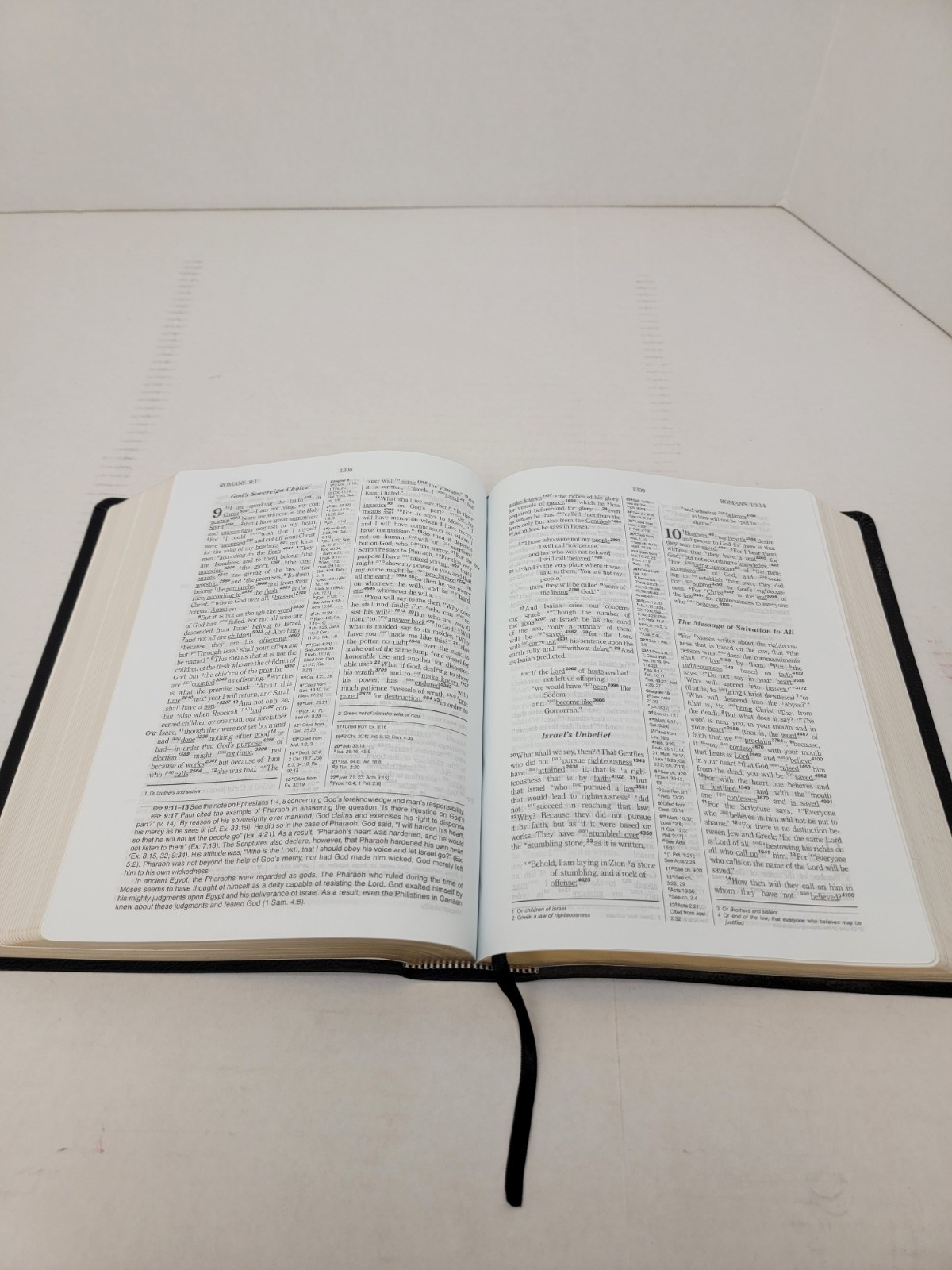 Greek Hebrew Key Study Bible – ESV – Duraflex Black
