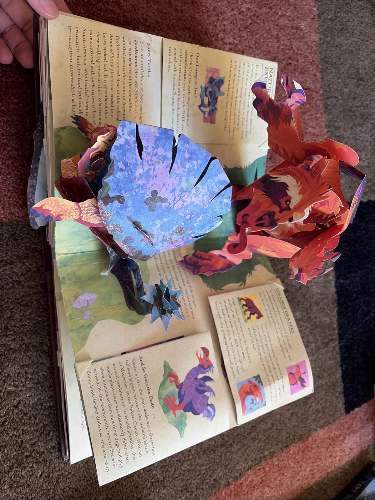 Encyclopedia Prehistorica Mega-Beasts Pop-Up – Hardcover – VG