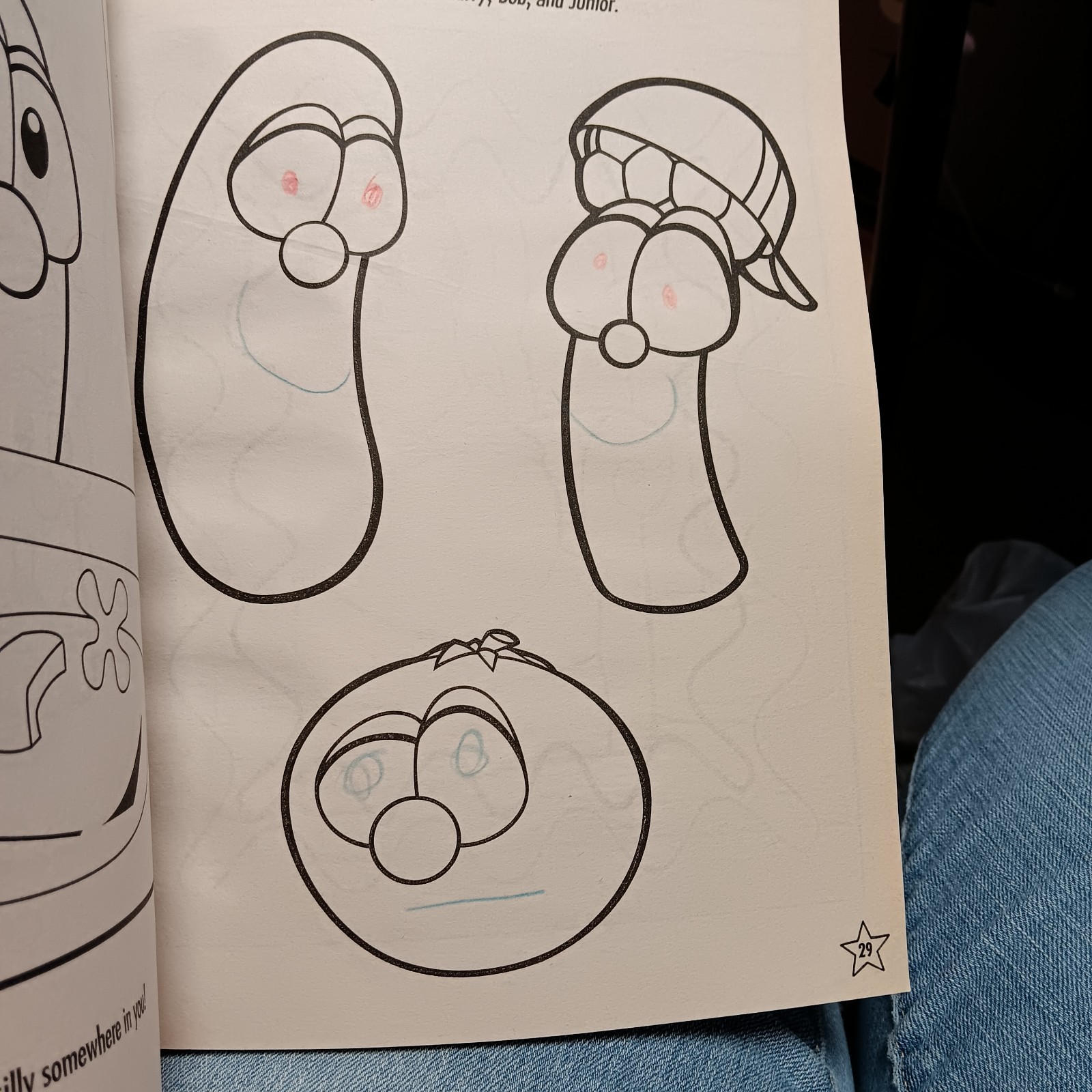 Big Idea VeggieTales Veggie Fever Jumbo Coloring Activity Book 2007 112 pages
