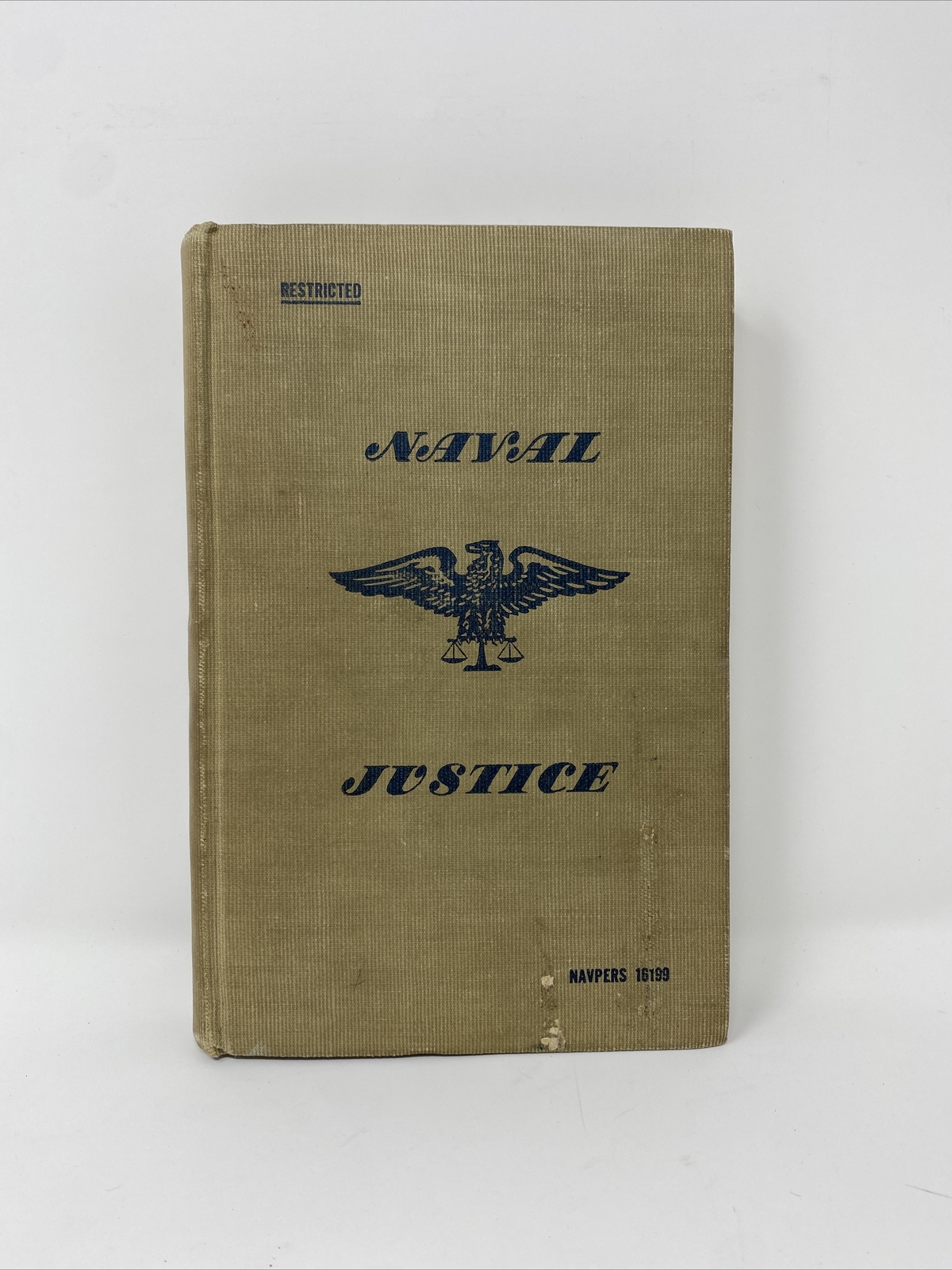 Naval Justice Book – October 1945 – NAVPERS 16199