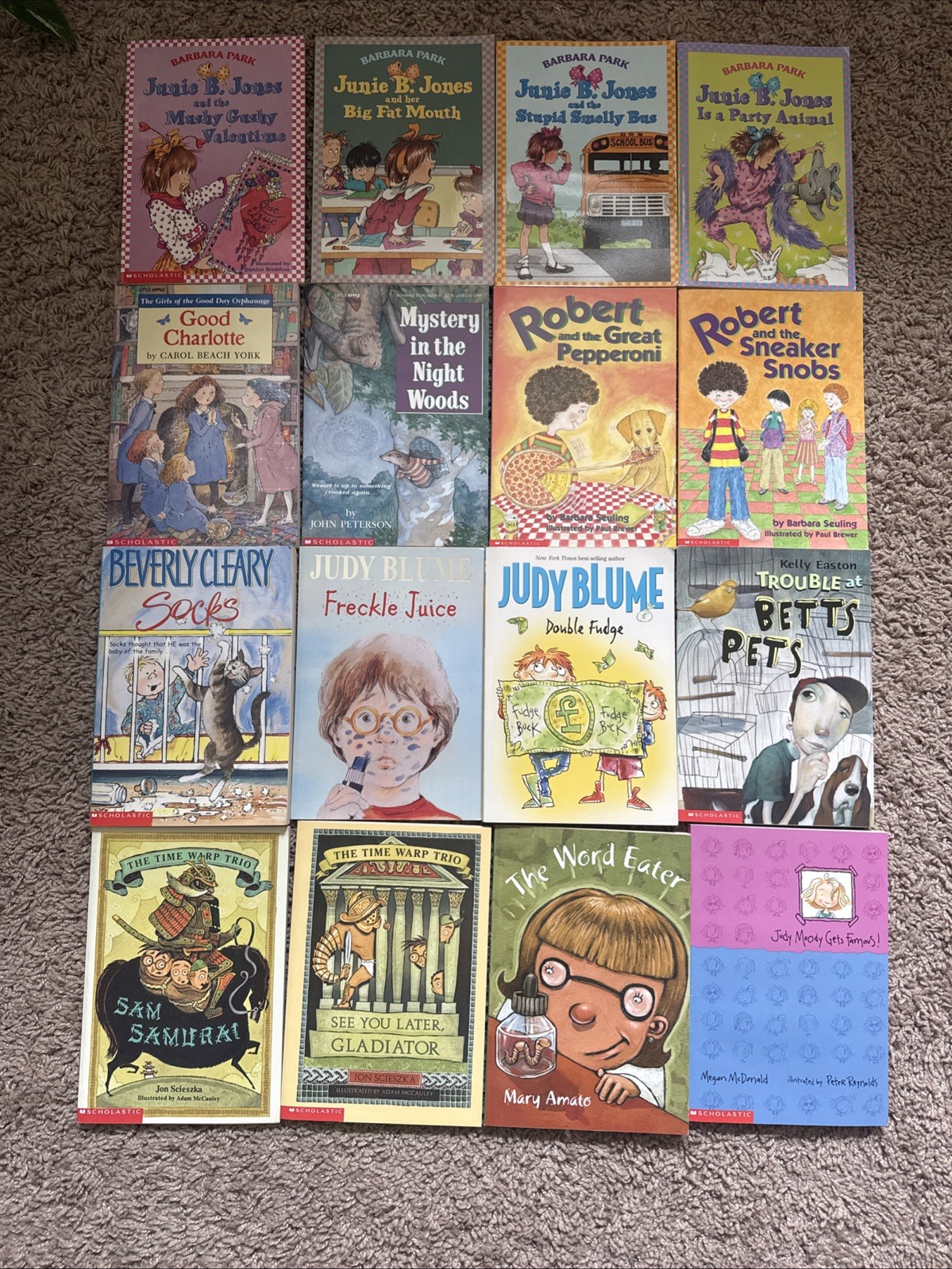 Mixed Lot Of 65 Children’s Chapter Paperback Books Scholastic Little Apple