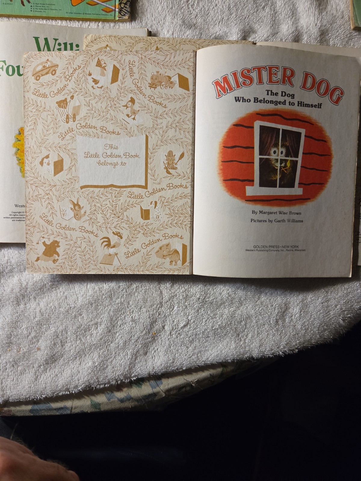 Little Golden Books Lot of 4 Hardcover Vintage 1976-1980