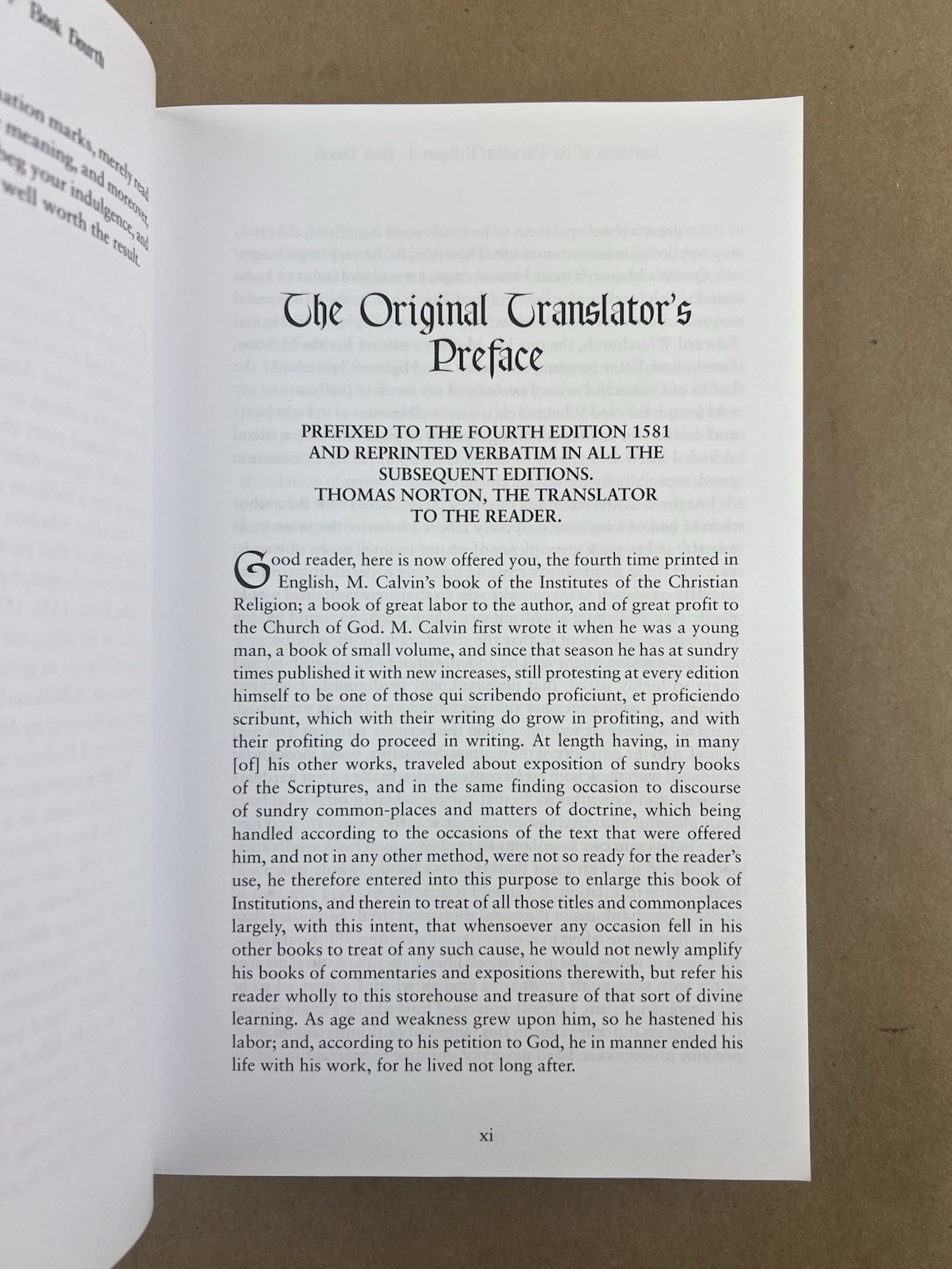 Holy Catholic Church; John Calvin, Bridge Logos, 2010, Beveridge Translation